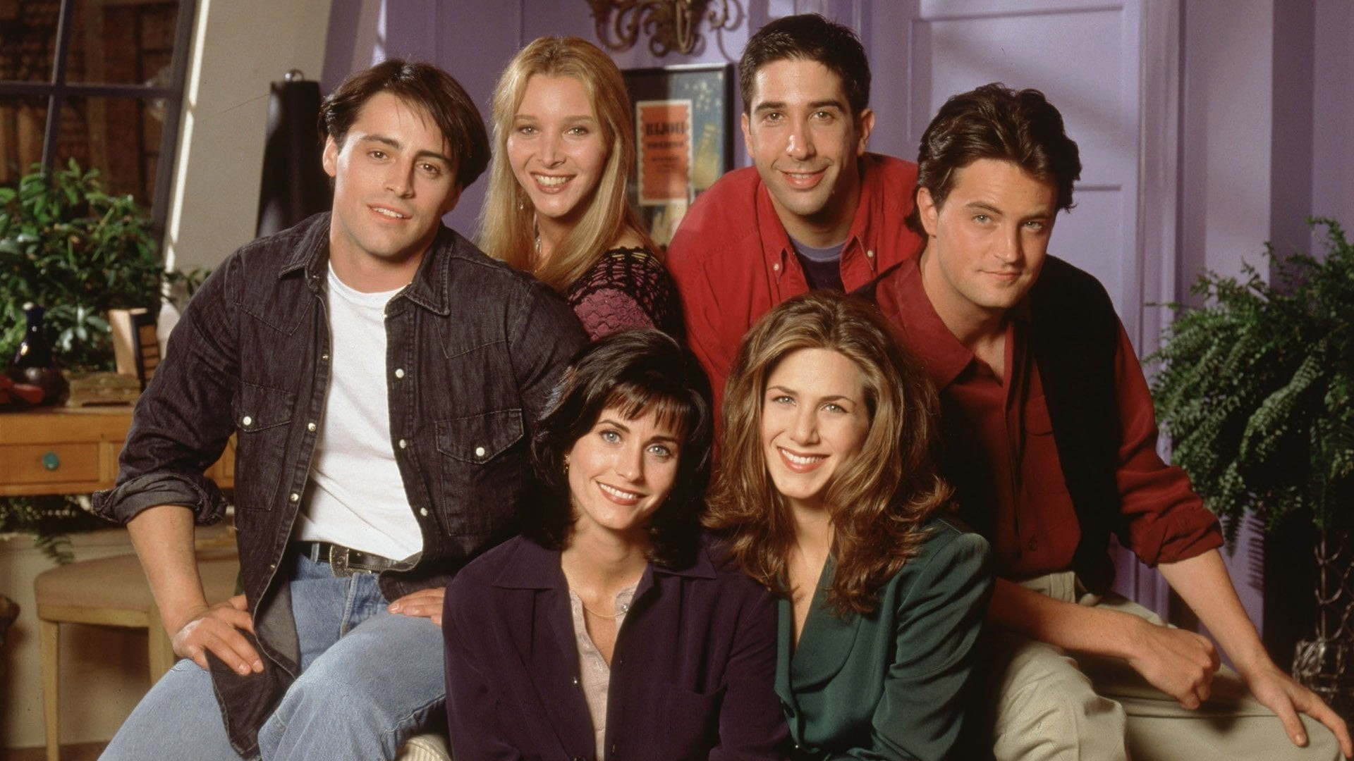 Monica Geller, Rachel Green, adult, Matt LeBlanc, Lisa Kudrow, happiness, young women, Phoebe Buffay, David Schwimmer, TV Show, young adult, women, smiling, HD Wallpaper