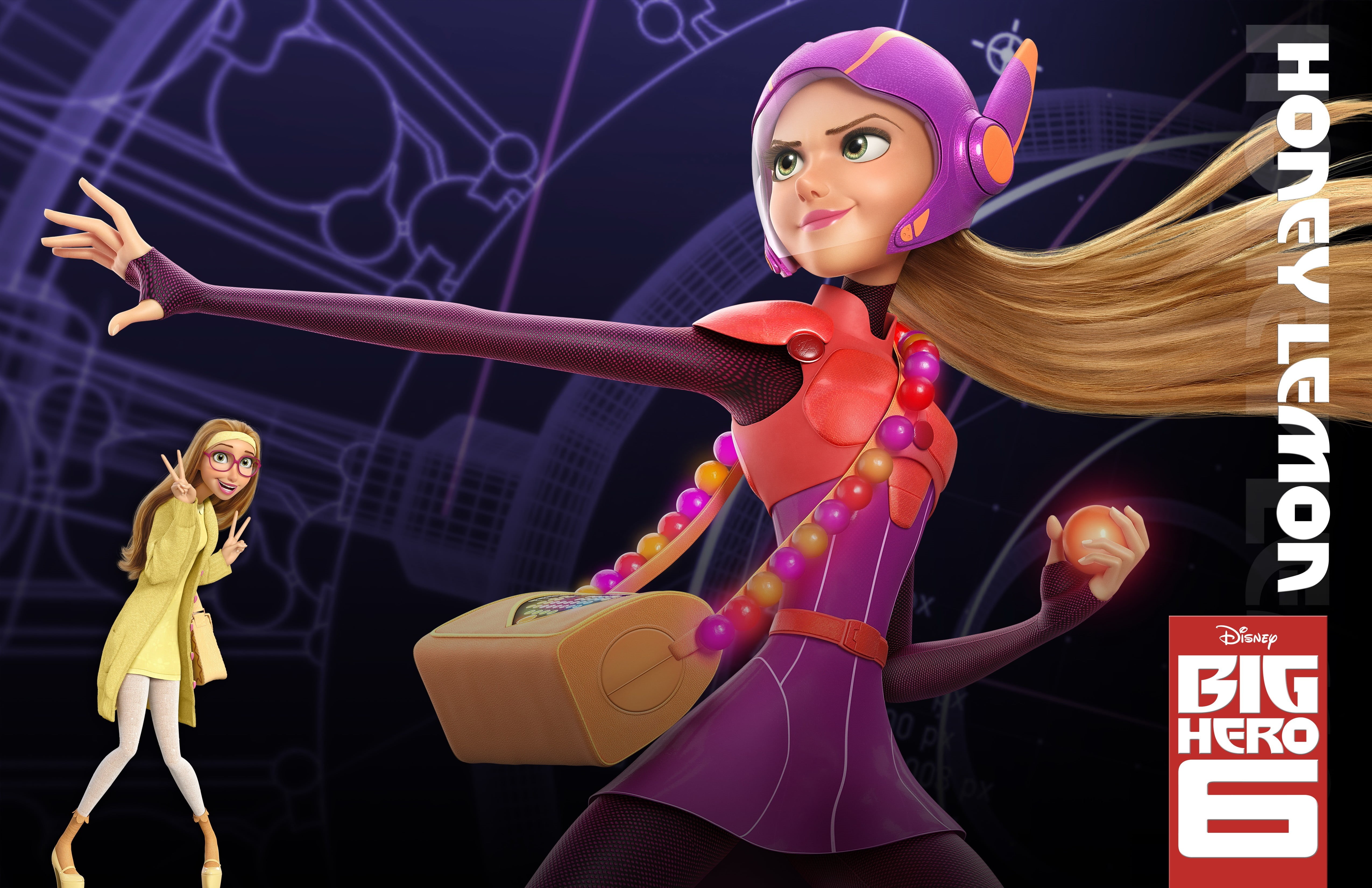 young women, women, 4K, mannequin, arts culture and entertainment, Honey Lemon (Big Hero 6), hero, lemon, human representation, female likeness, male likeness, HD Wallpaper