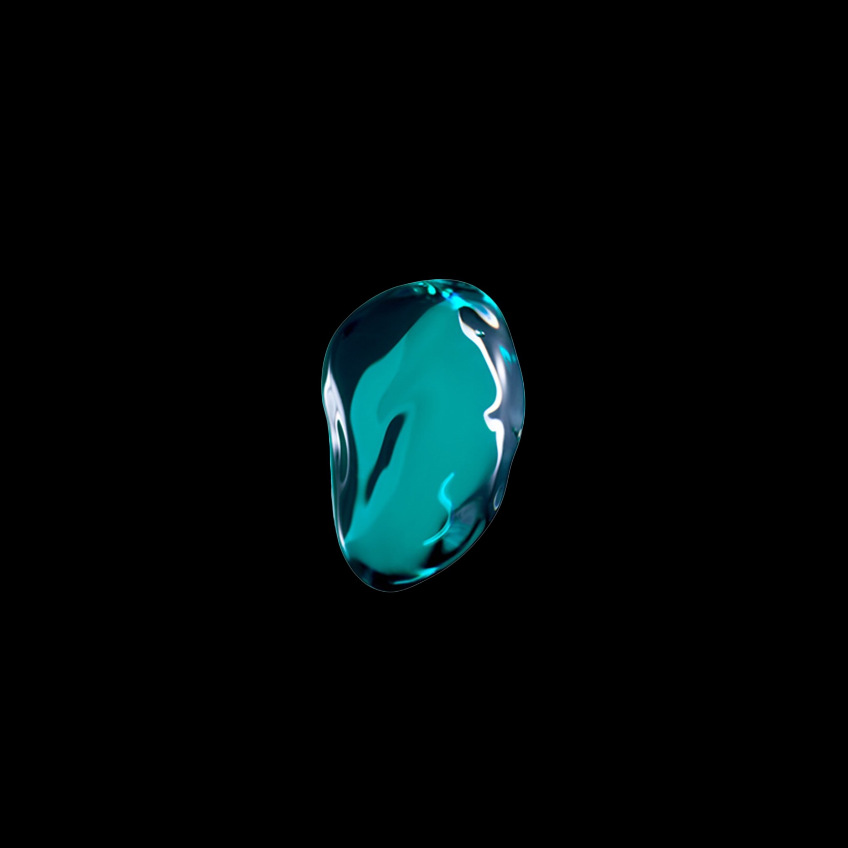 cut out, glass - material, turquoise colored, iPad, shiny, precious gem, jewelry, beauty in nature, Ipod, transparent, mid-air, 2K, no people, studio shot, Phone HD Wallpaper