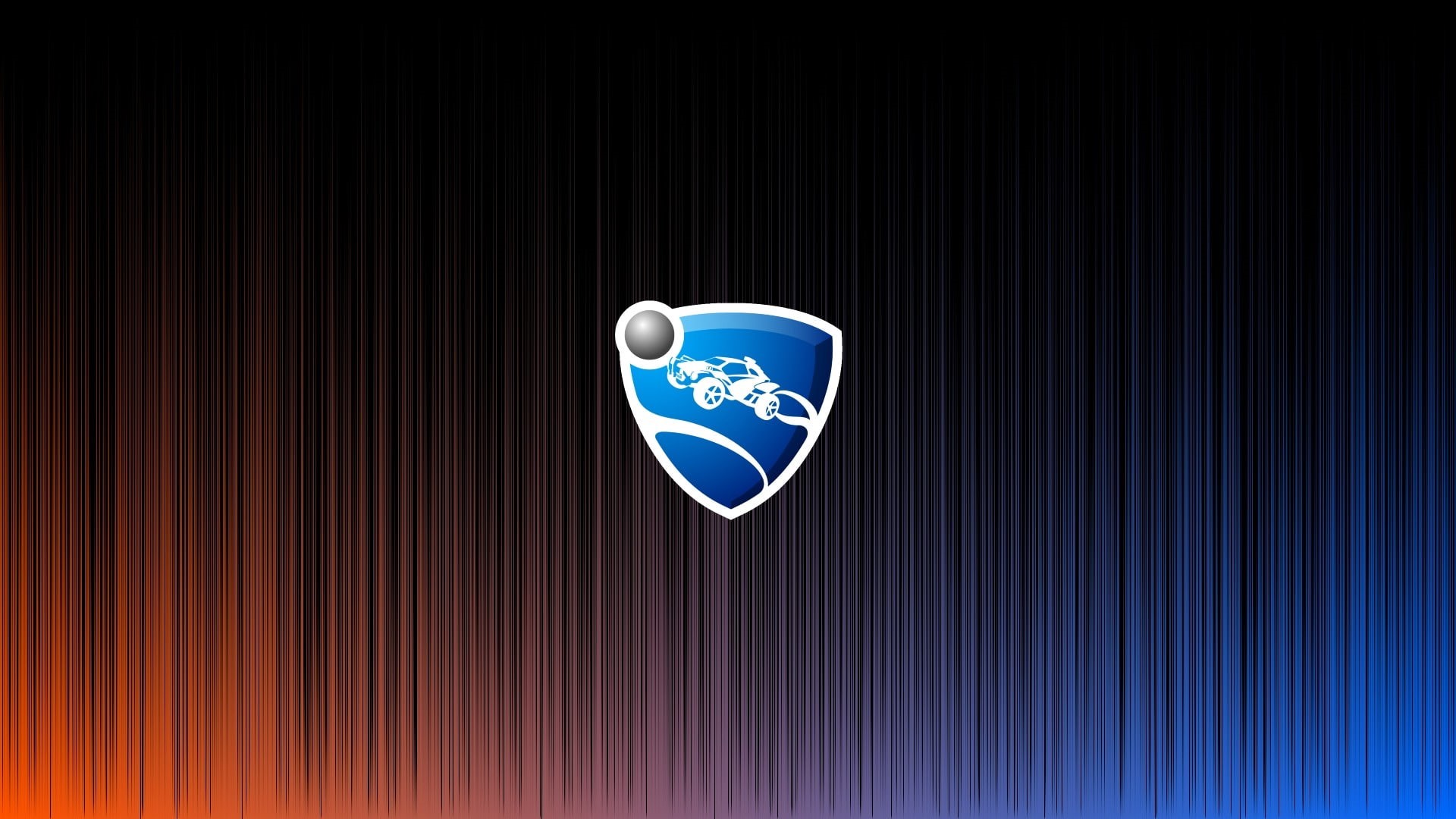 Rocketleague, 1080P, blue, soccer, Rocket League, car, black, Orange, HD Wallpaper