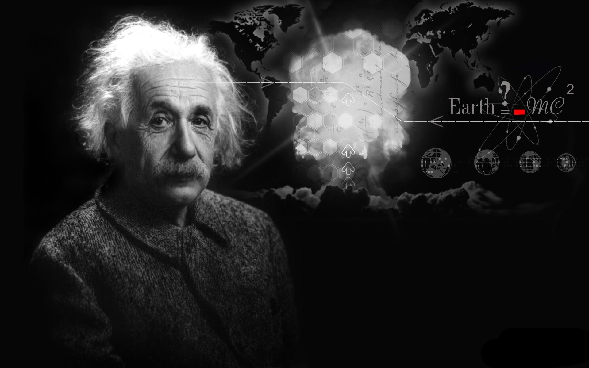 smoking issues, headshot, scientist, one person, face, background, einstein, portrait, black background, males, formula, indoors, real people, illustration, HD Wallpaper