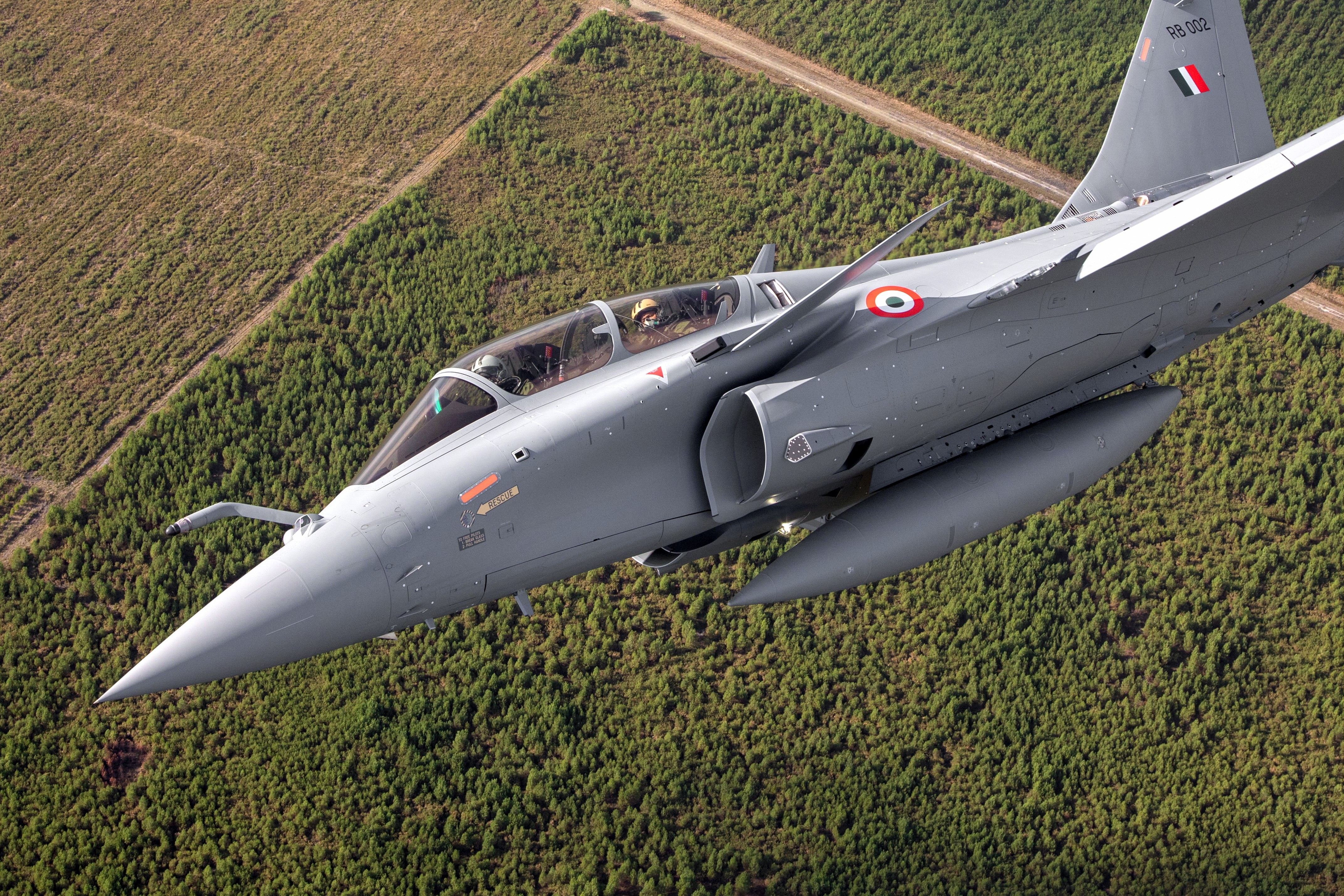The Indian air force, Cockpit, Pilot, PTB, Rafale DH, Fighter, 4K, Dassault Rafale, HD Wallpaper