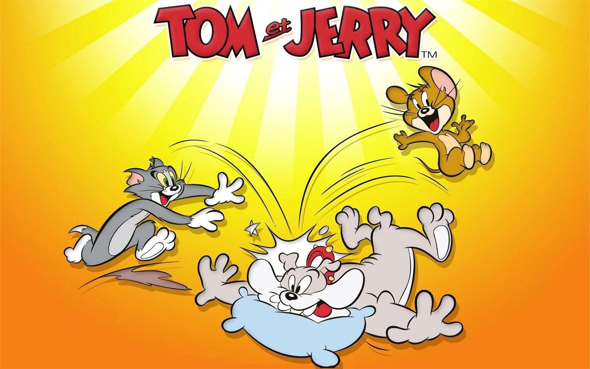 1080P, jerry, cartoon, tom, HD Wallpaper