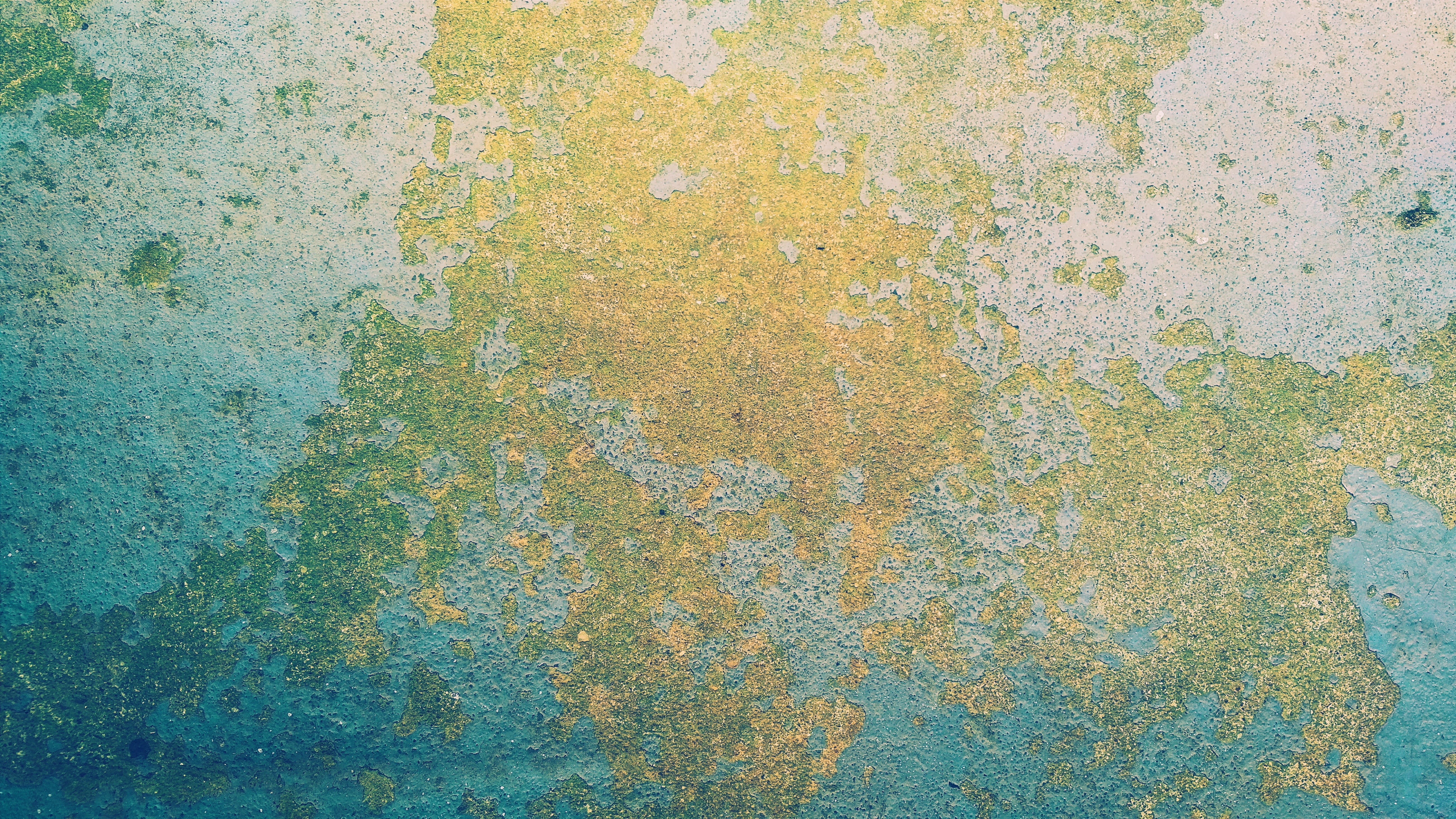architecture, scratched, background, lichen, wall - building feature, cracked, green, built structure, gray, green color, full frame, pastel colored, HD Wallpaper