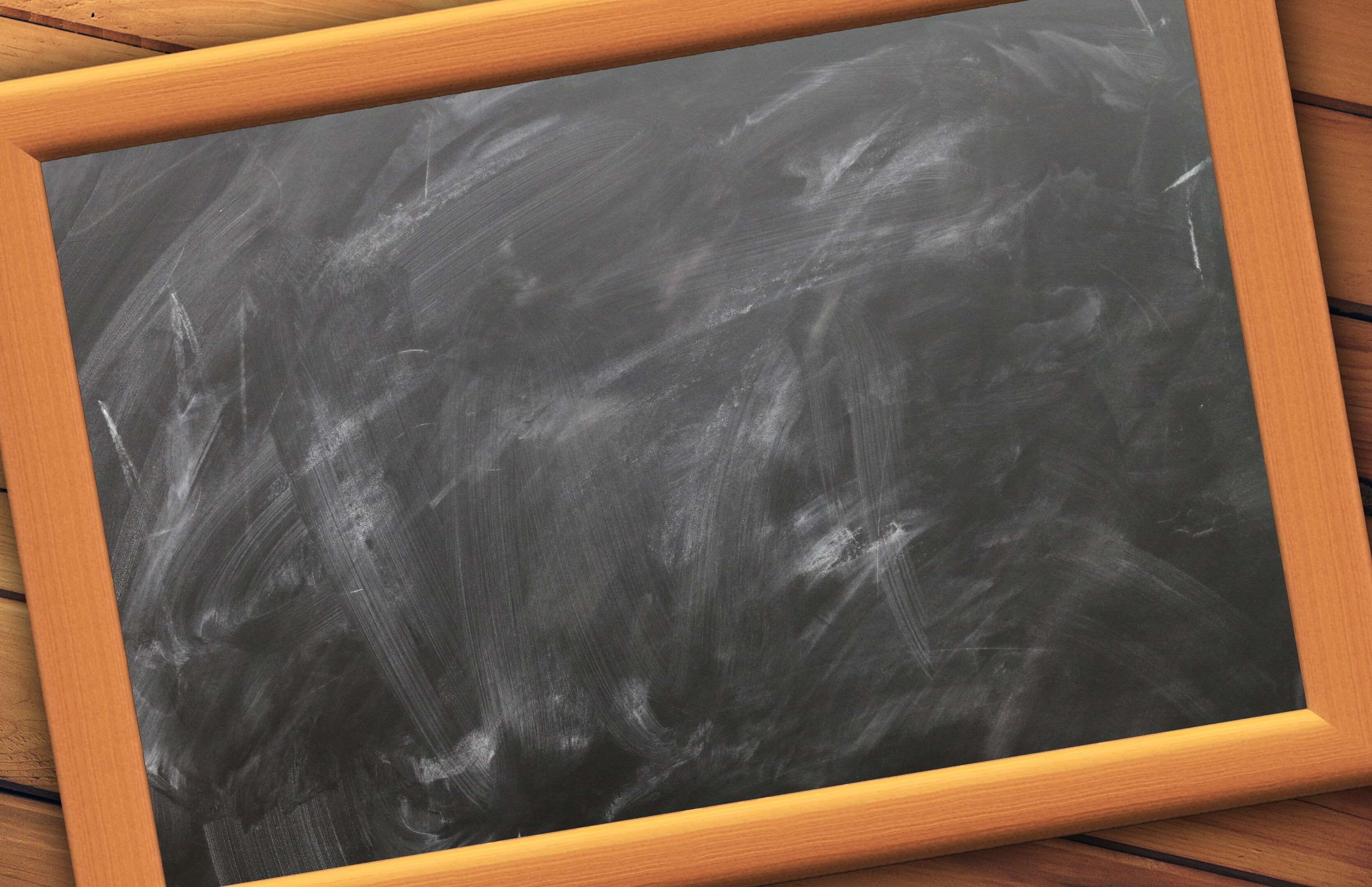 empty, day, writing board, black color, high angle view, one animal, table, school, pets, domestic animals, animal themes, indoors, blackboard, concept, HD Wallpaper