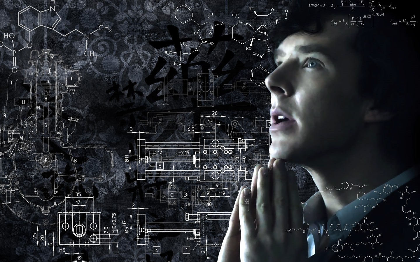 Benedict Cumberbatch, 720P, science, Sherlock Holmes, HD Wallpaper