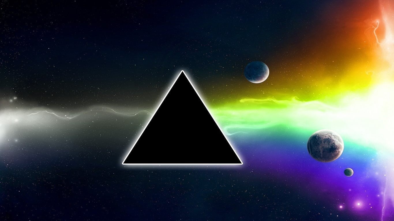 light - natural phenomenon, The Dark Side of the Moon, space and astronomy, star - space, space, symbol, planet - space, milky way, illuminated, astrology, HD Wallpaper