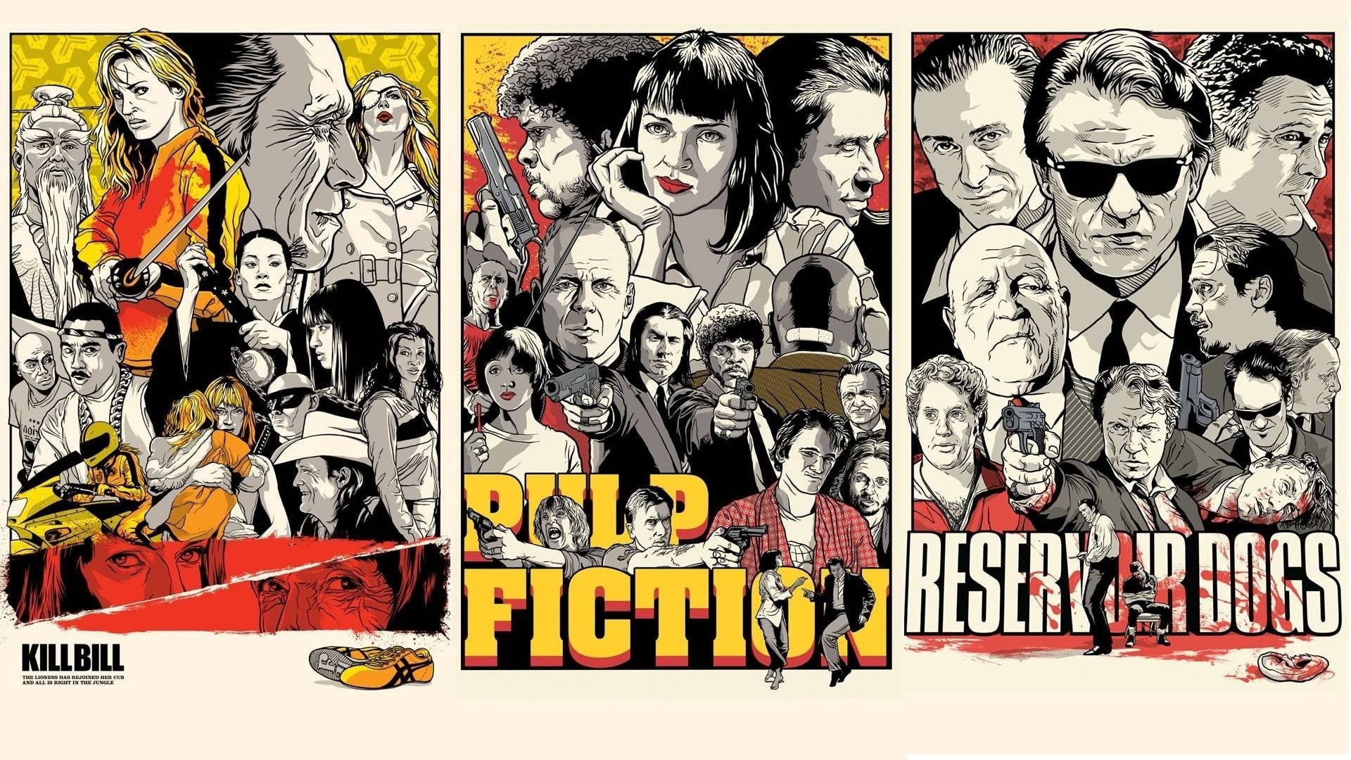 1080P, quentin tarantino kill bill pulp fiction reservoir dogs, HD Wallpaper