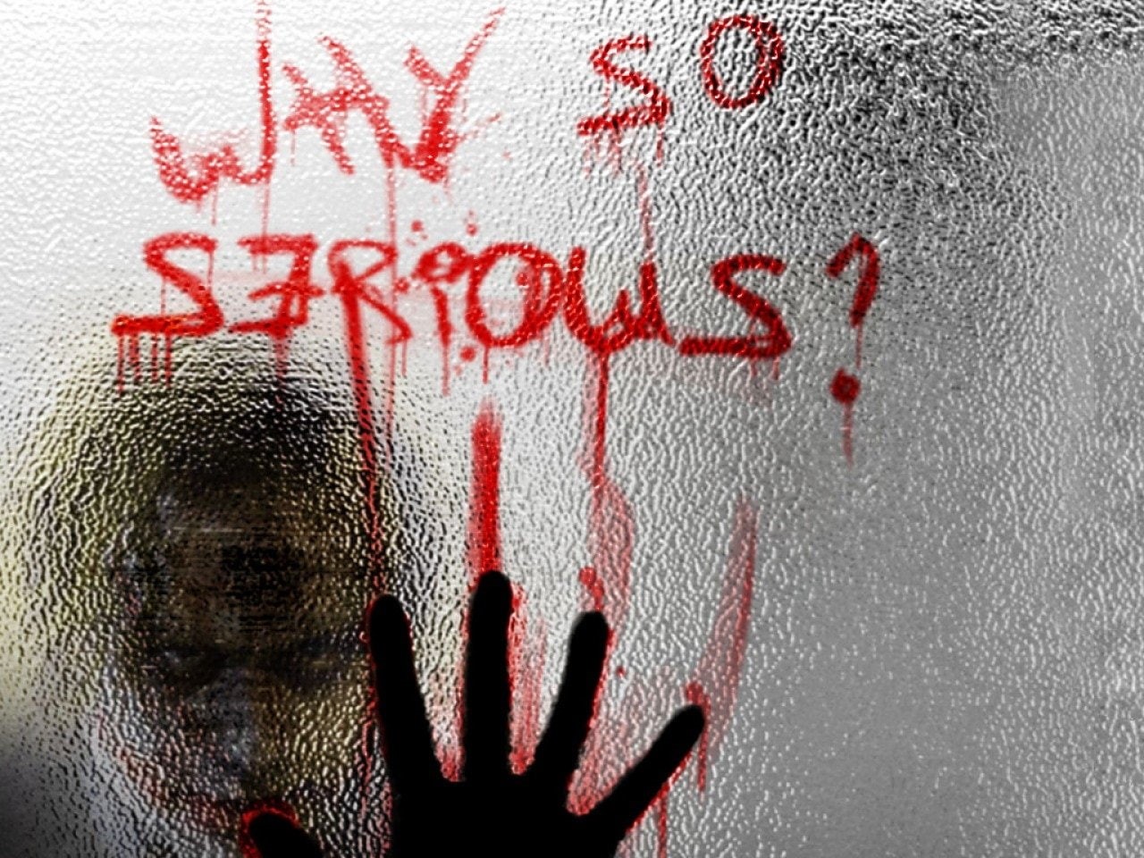 red, Batman, text, The Dark Knight, serious, Joker, 720P, HD Wallpaper