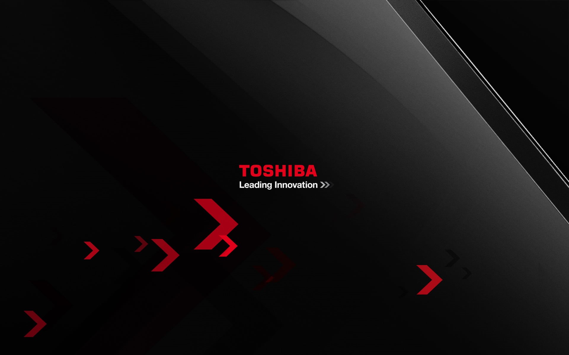 black background, Computers, exit sign, communication, technology, leading, background, Toshiba, black, innovation, symbol, guidance, red, text, information, HD Wallpaper