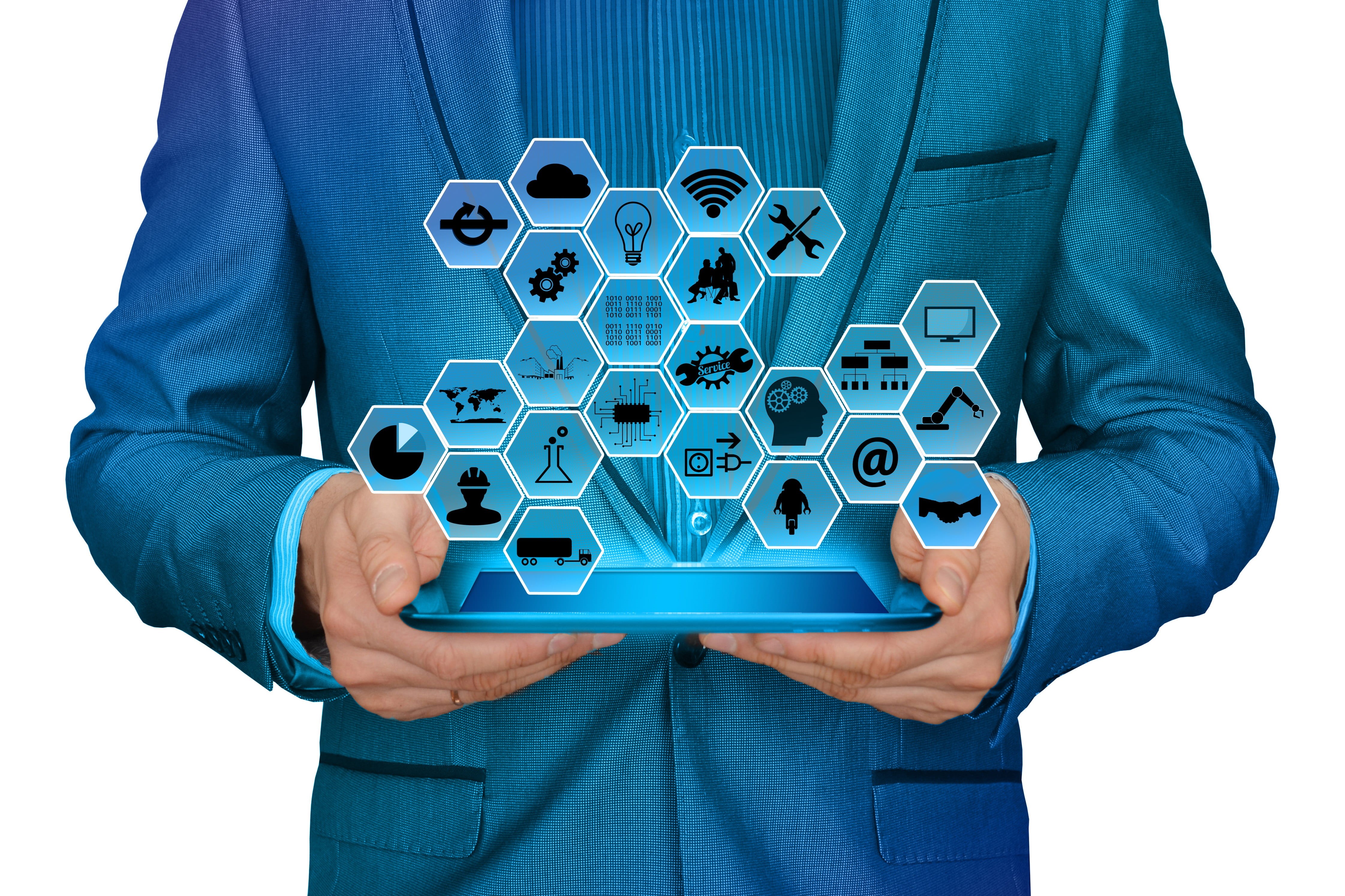 high-tech, males, lines, man, finger, internet, global communications, interfaces, blank, blue, strategy, networking, men, budget, computer, exchange, technology, HD Wallpaper