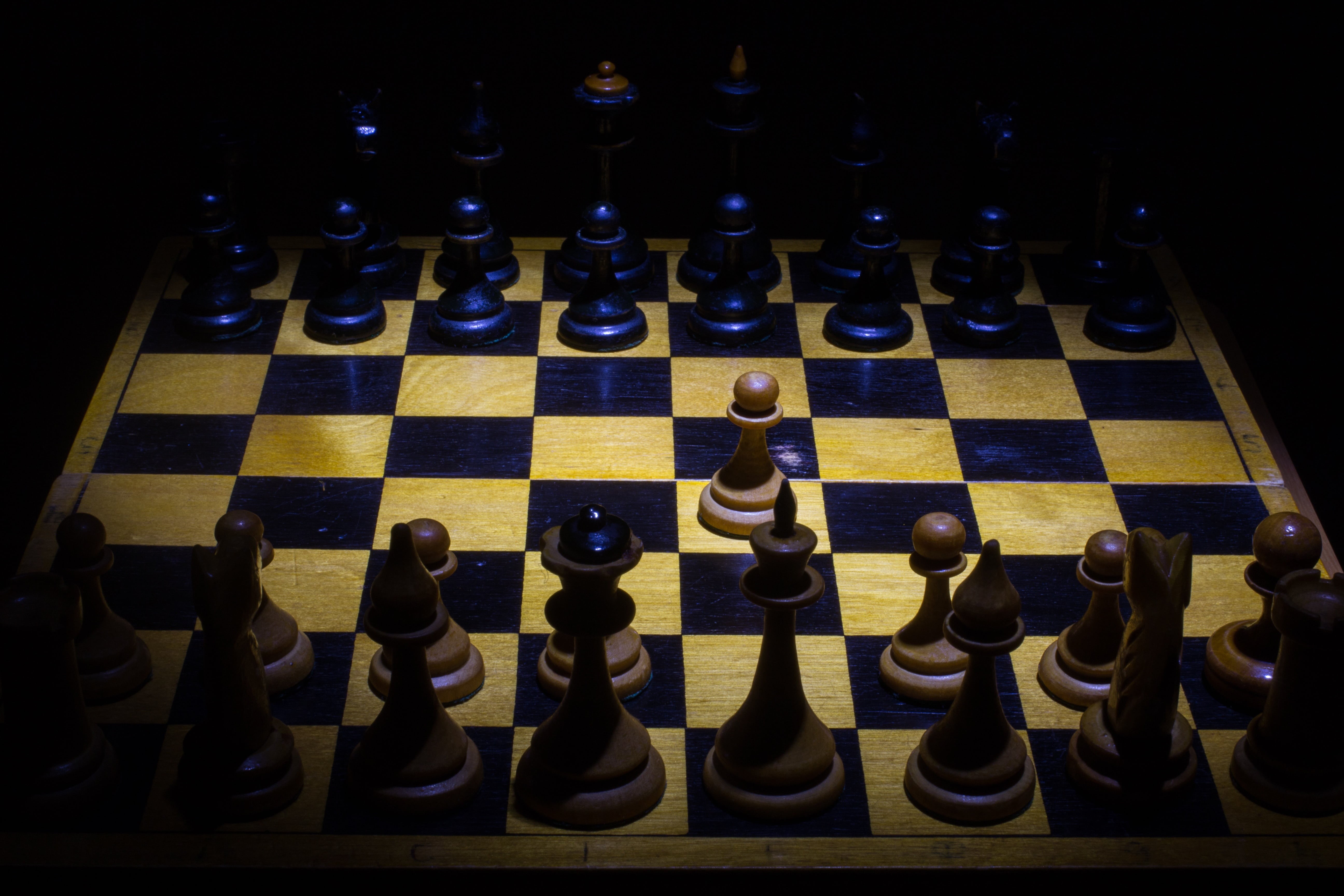 chess piece, guide, chess Board, side by side, black Color, board, sport, planning, indoors, leisure Games, leisure activity, black, check, pawn - chess piece, HD Wallpaper