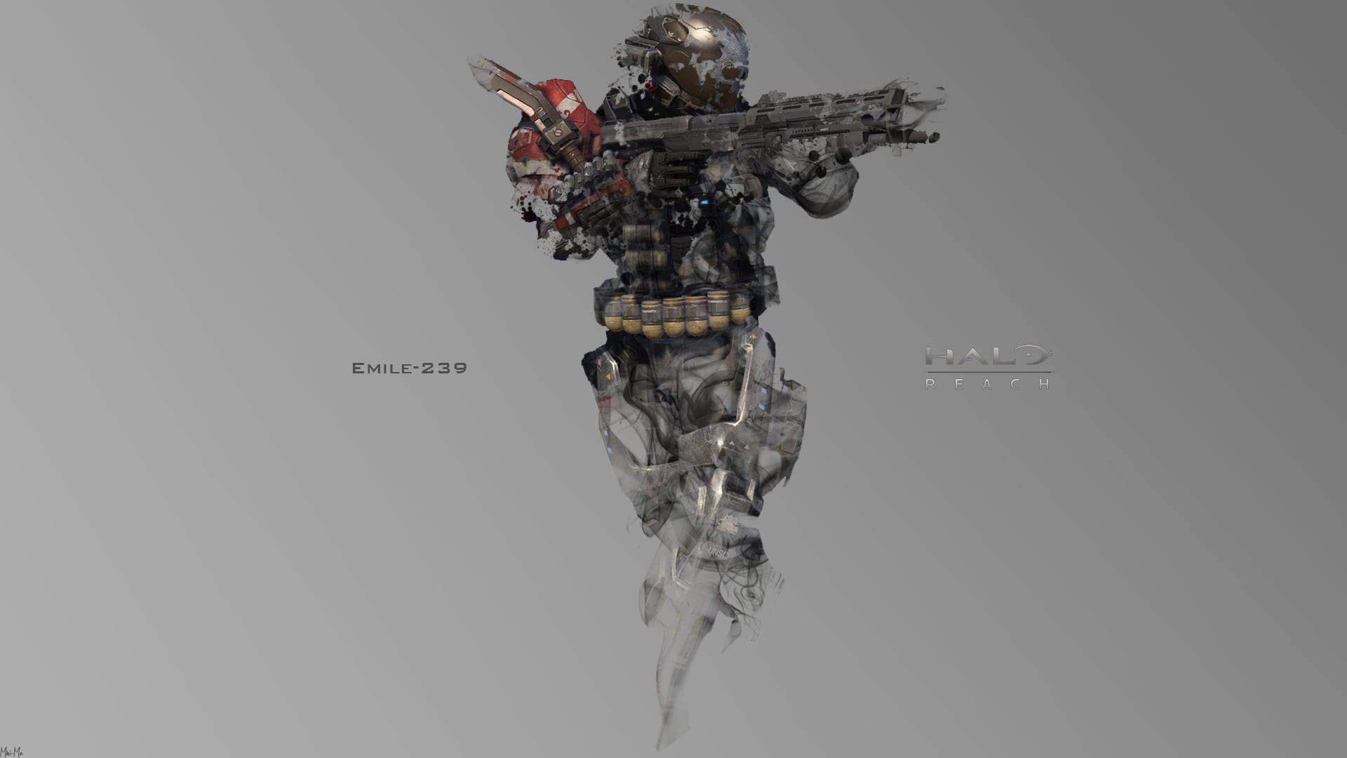 arms raised, no people, studio shot, creativity, digital composite, human representation, Halo Reach, sculpture, gray, western script, 1080P, Emile, indoors, HD Wallpaper