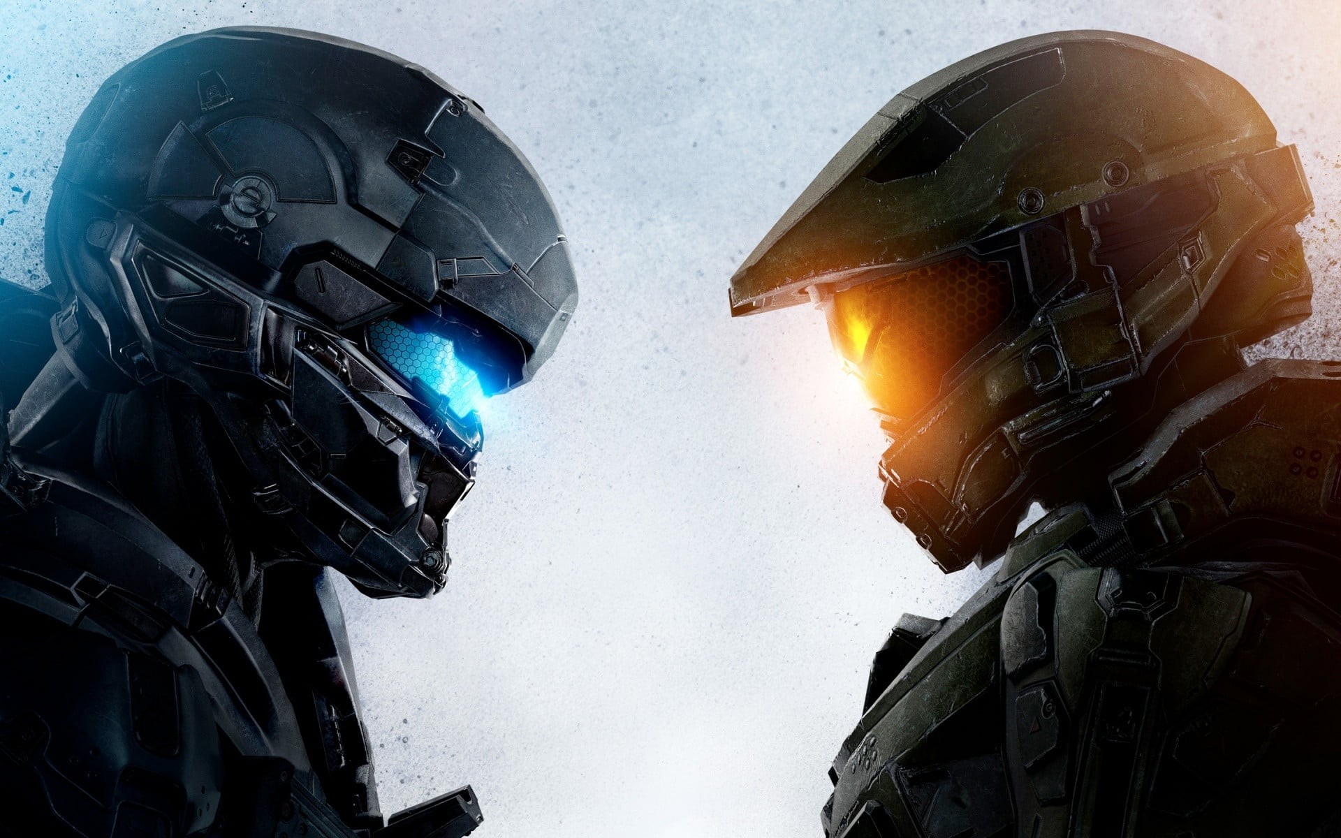 helmet, city, protection, nature, outdoors, artwork, 1080P, people, video games, Master Chief, day, cold temperature, architecture, real people, winter, HD Wallpaper