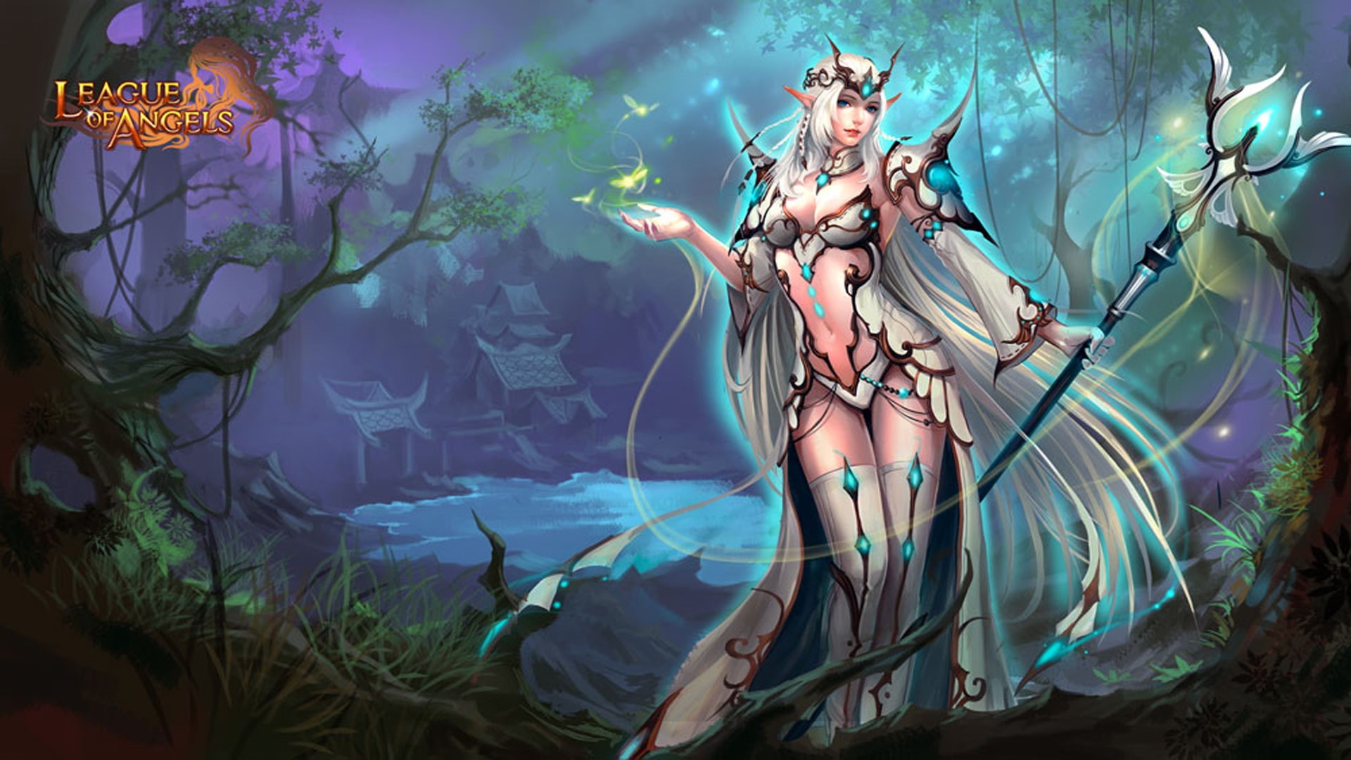 1080P, game, thera, angels, caracters, heroes, video, girl, hd, league, HD Wallpaper