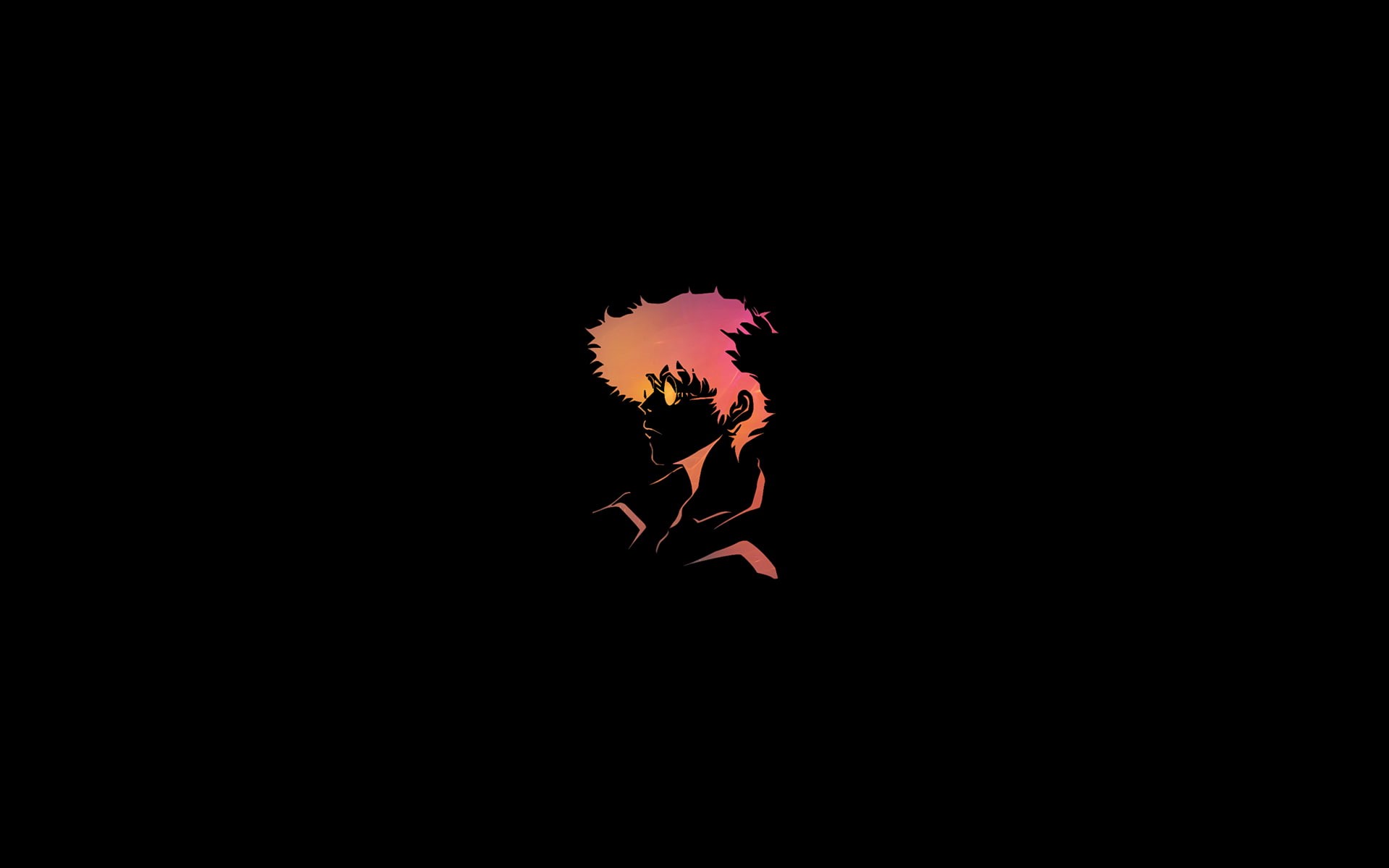 1080P, bebop, anime, cartoon/comic, hd, black, cowboy, HD Wallpaper