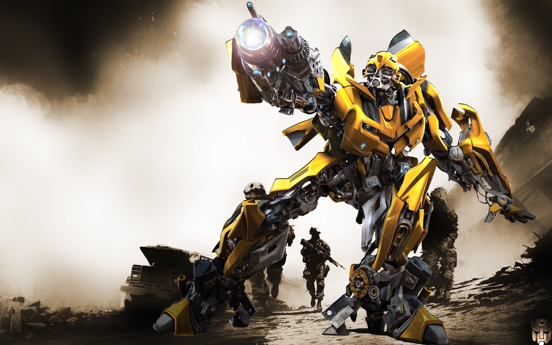 occupation, motion, yellow, people, government, nature, outdoors, technology, day, representation, low angle view, Bumblebee (Transformers), water, transportation, HD Wallpaper