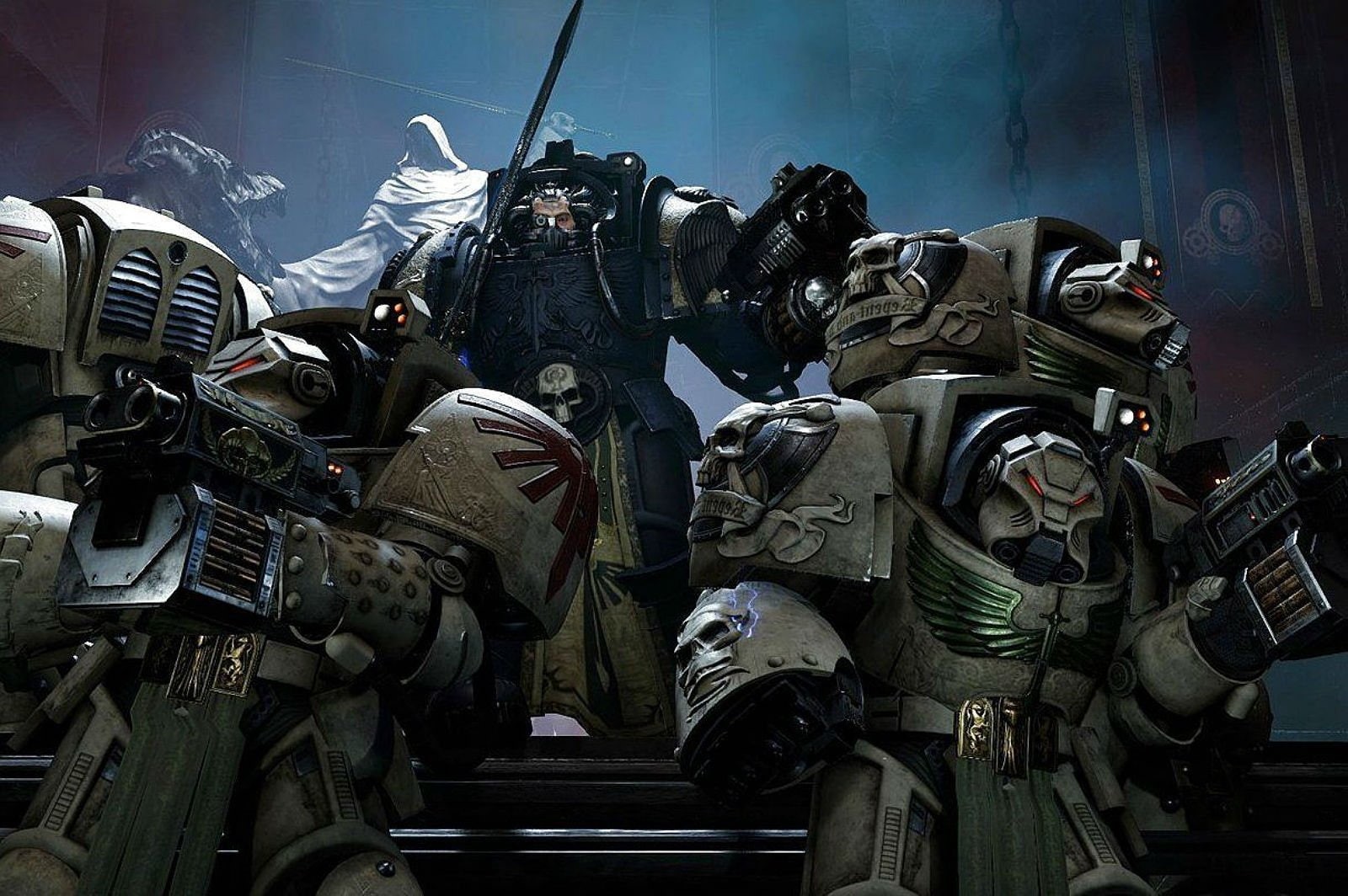 Dark, technology, indoors, security, day, Warhammer, safety, aggression, 40k, fantasy, no people, protection, Strategy, war, sign, warrior, communication, HD Wallpaper