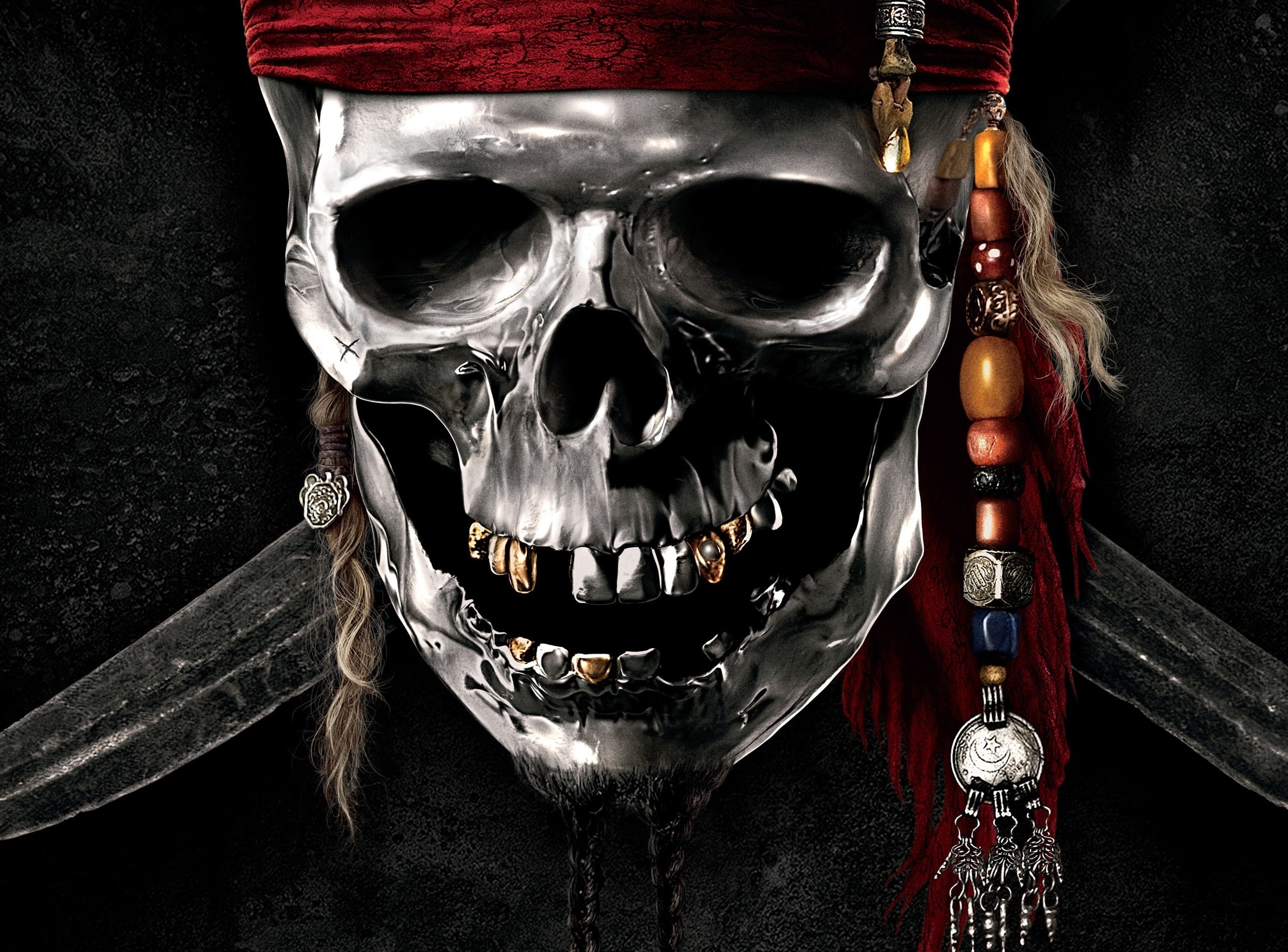 human skull, indoors, fear, human representation, bone, on stranger tides, Pirates Of The Caribbean, religion, representation, horror, belief, HD Wallpaper