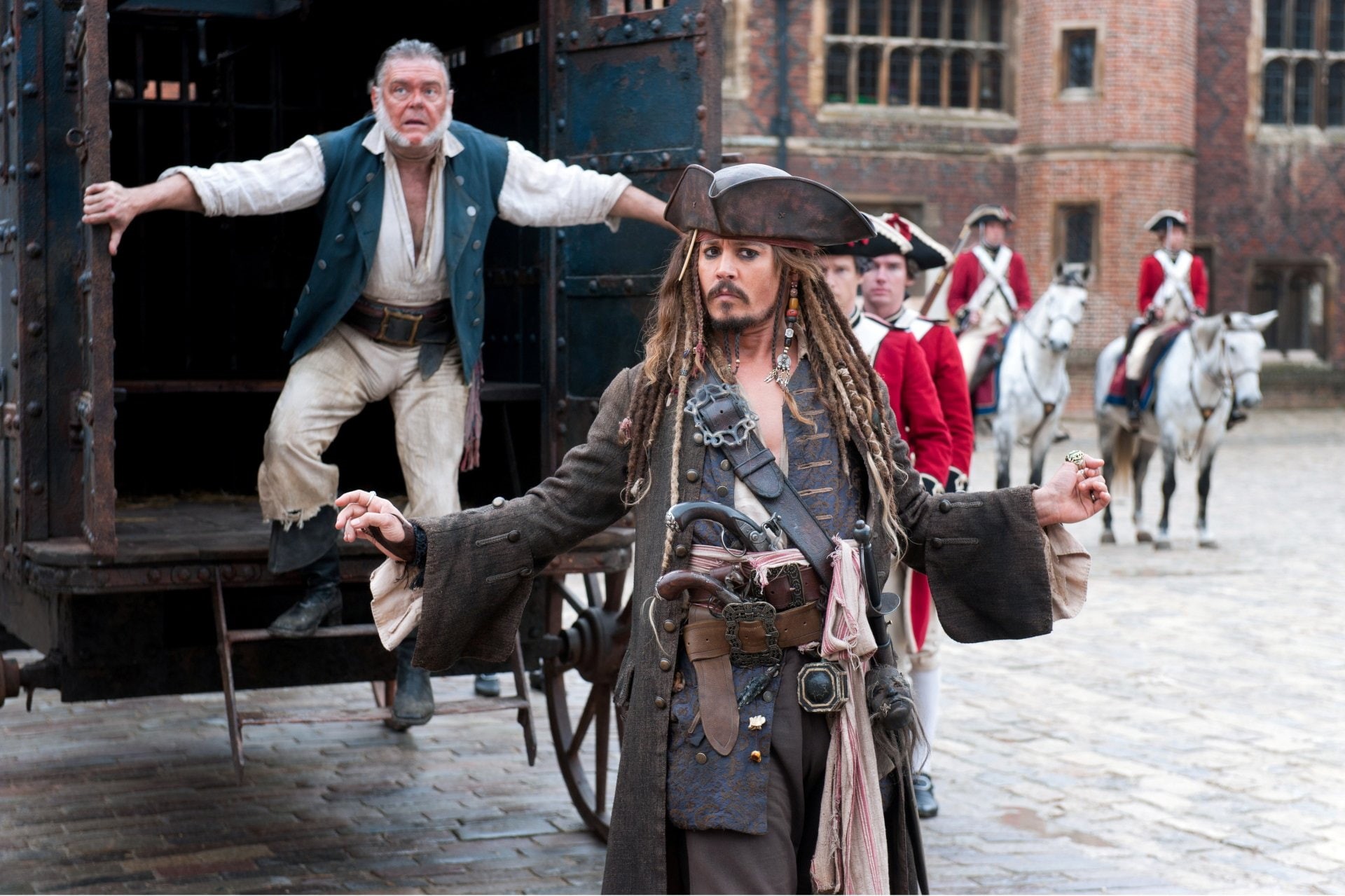 Kevin McNally, casual clothing, real people, smiling, lifestyles, looking at camera, adult, mature adult, Joshamee Gibbs, people, 1080P, males, Pirates Of The Caribbean, HD Wallpaper