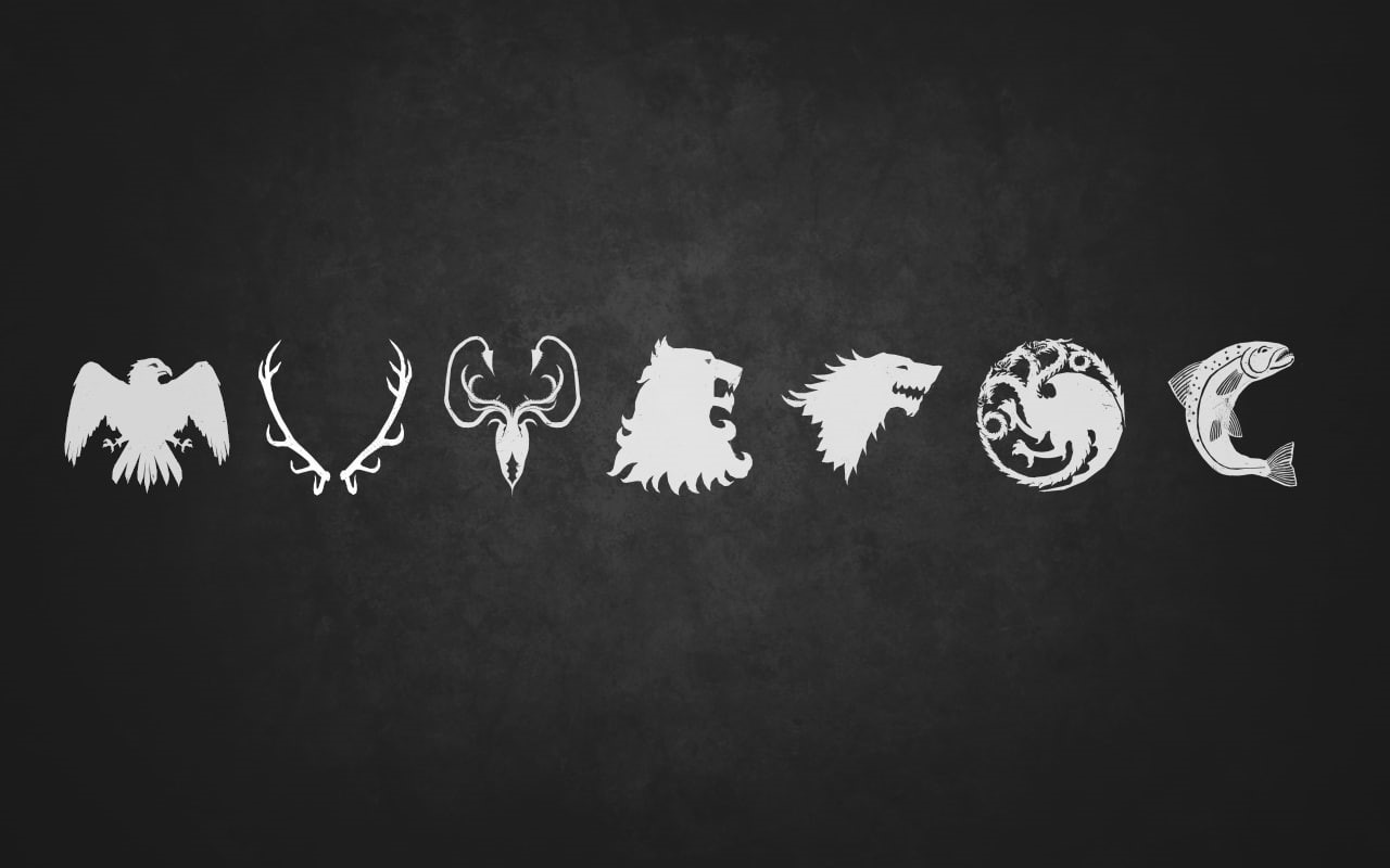 House Baratheon, House Lannister, Game Of Thrones, House Targaryen, 720P, A Song Of Ice And Fire, House Stark, House Arryn, Sigils, House Tully, House, HD Wallpaper