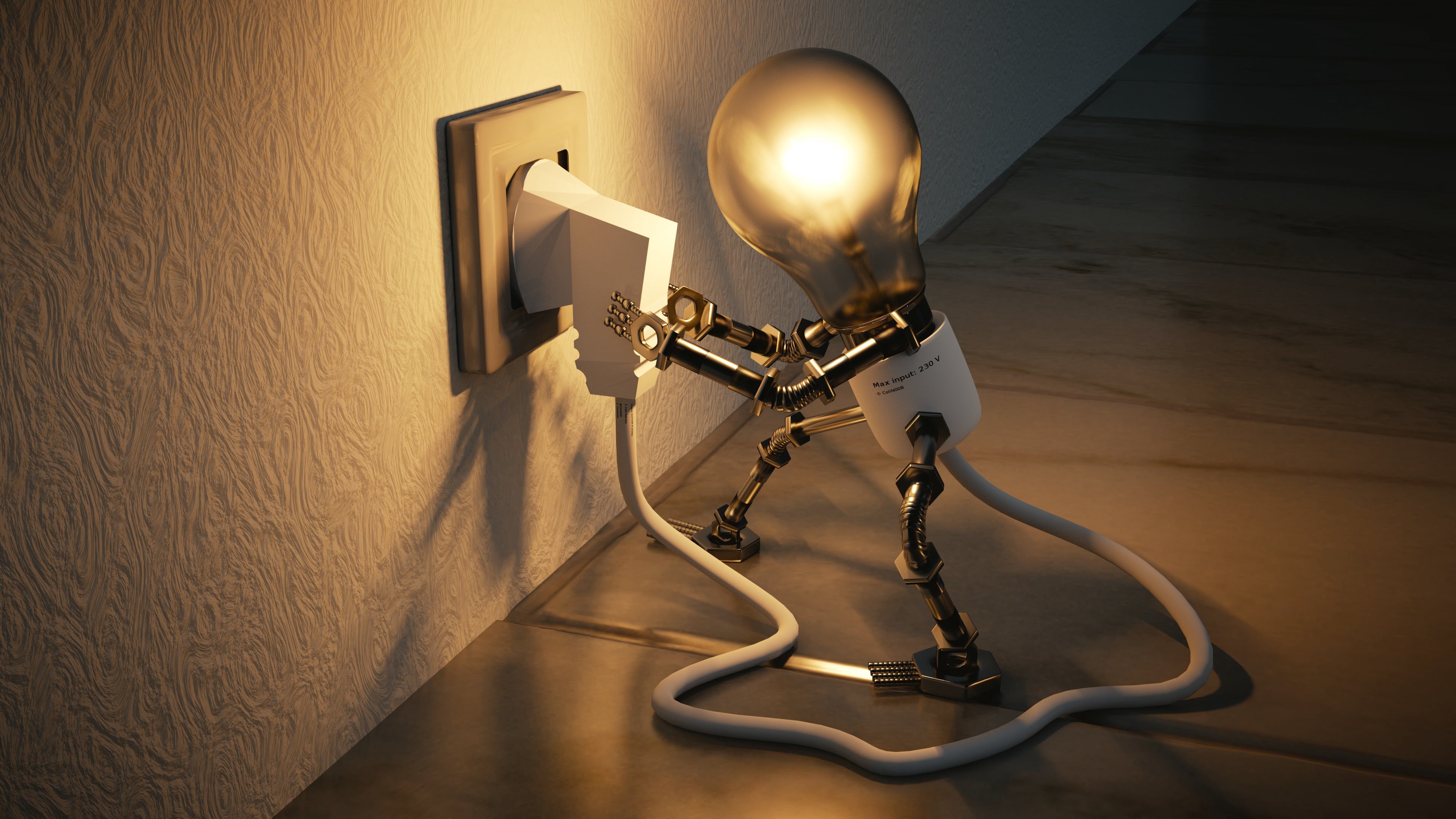shiny, ceiling, mounted, still life, table, indoors, cable, wall - building feature, ideas, gray, people, outlet, bulb, no people, light Bulb, electric Lamp, HD Wallpaper