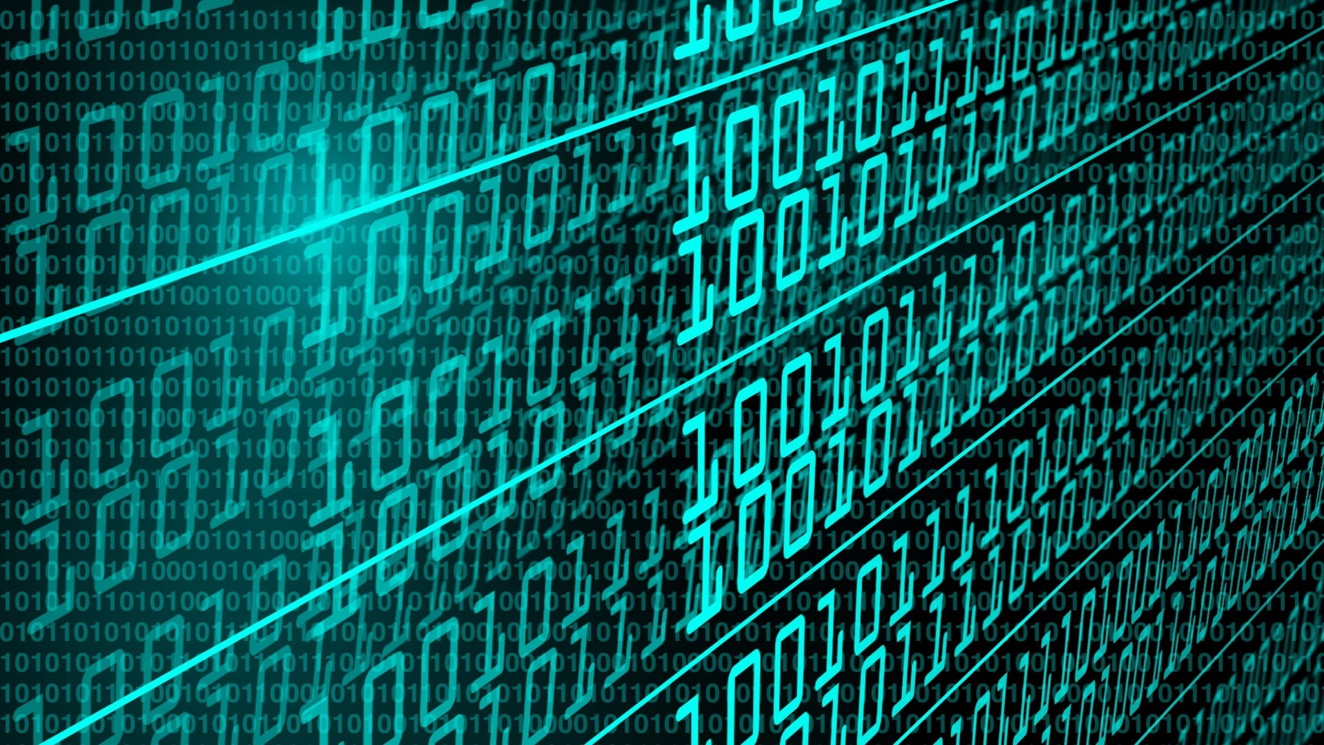 data, 1080P, numbers, typography, matrix, binary, HD Wallpaper