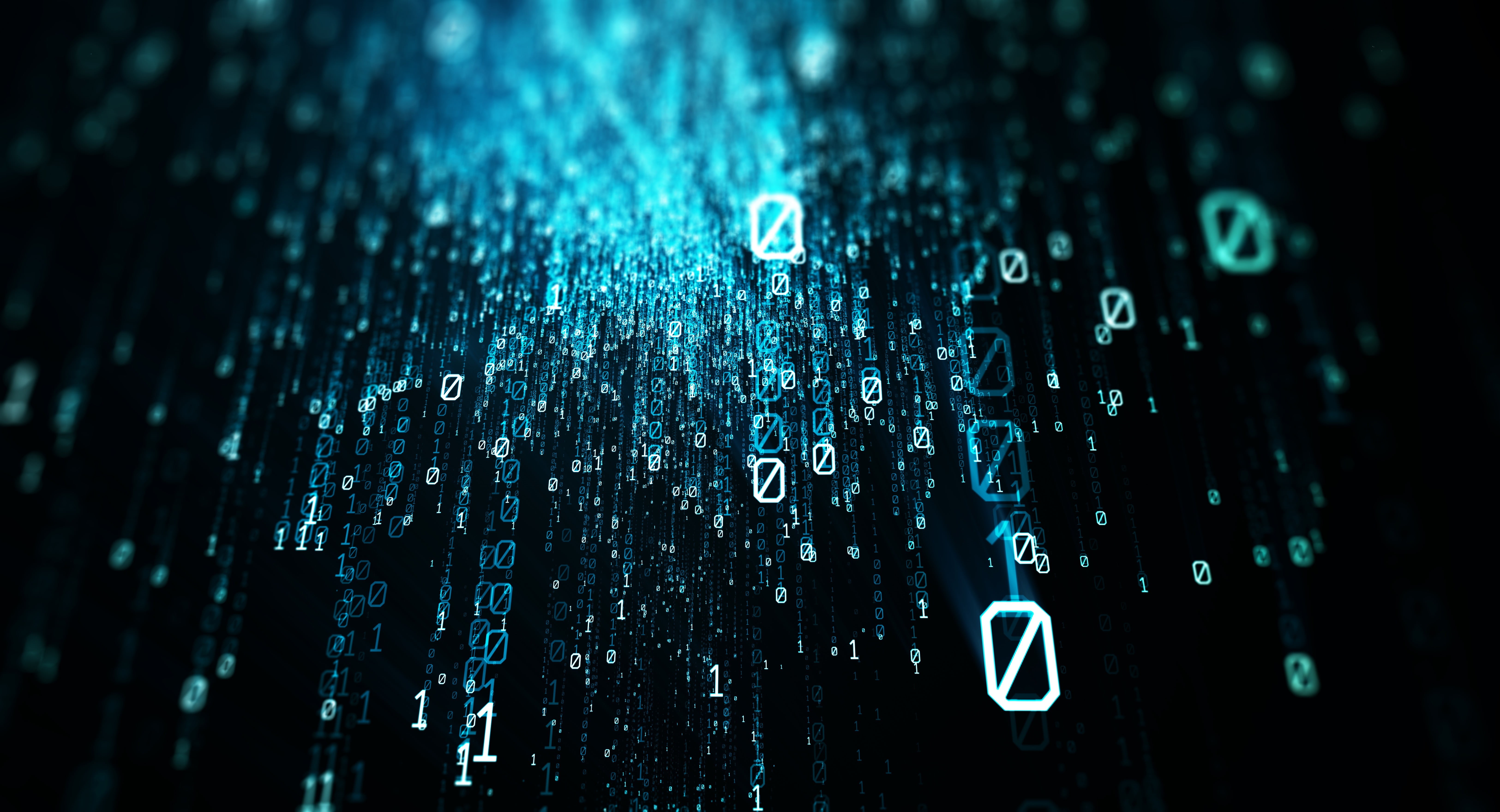 code, numbers, technology, binary, 5K, HD Wallpaper