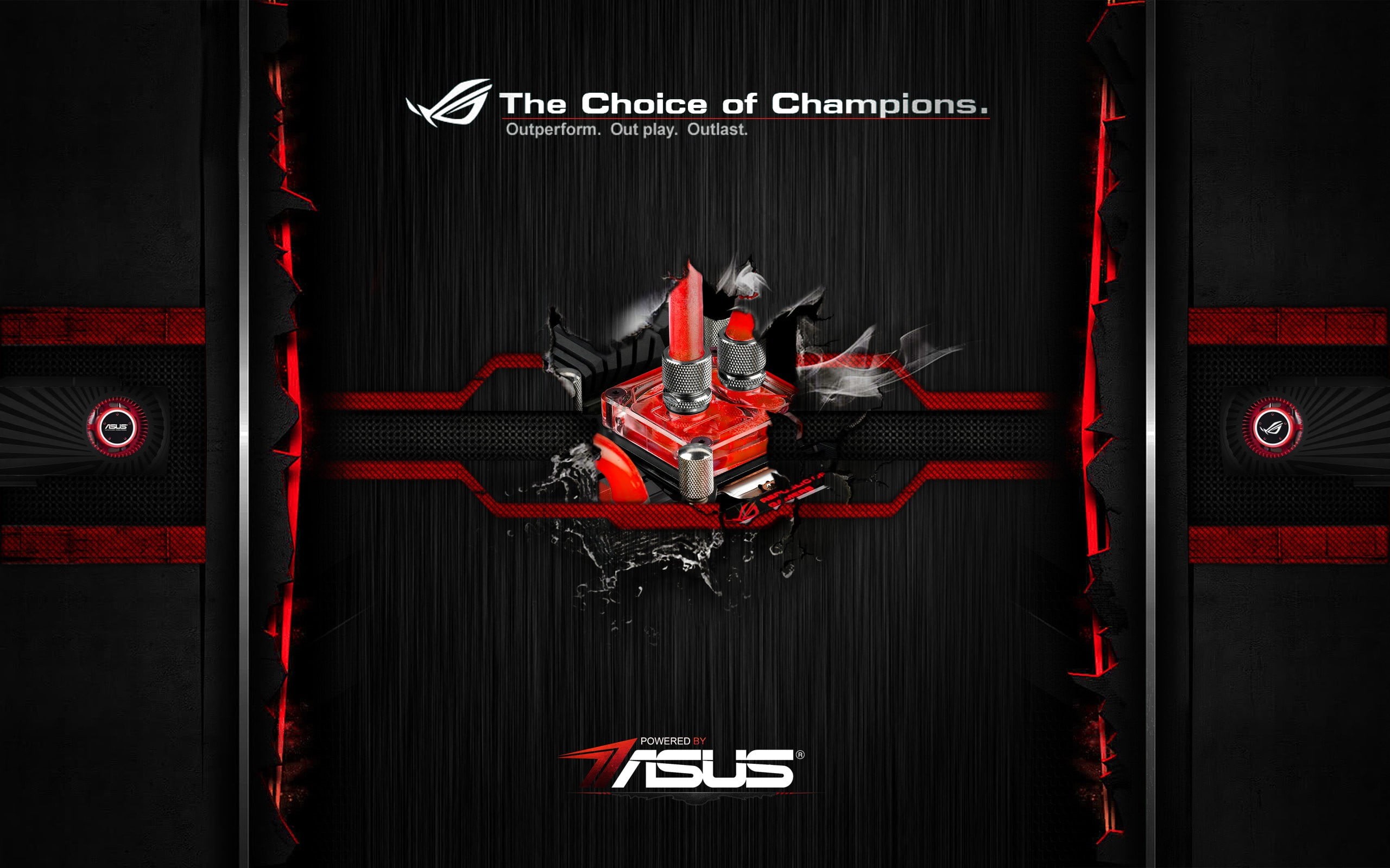motherboard, technology, illuminated, architecture, motion, no people, number, red, western script, sign, transportation, directly above, box, ASUS, representation, HD Wallpaper