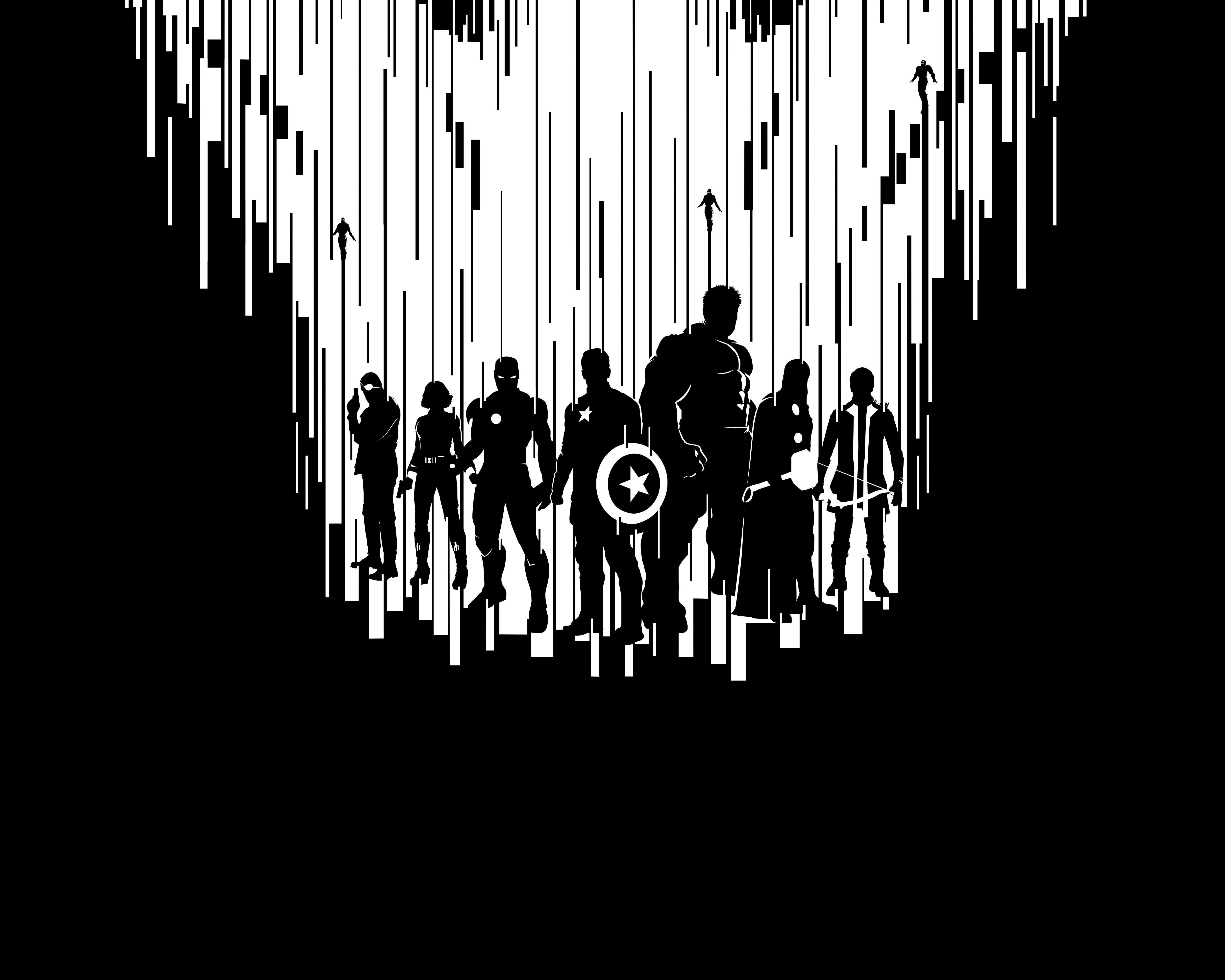 large group of people, MARVEL, Jeremy Renner, Nick Fury, Men, Walt Disney Pictures, Bow, lifestyles, Samuel L. Jackson, Pistols, Chris Evans, Hulk, Hammer, HD Wallpaper