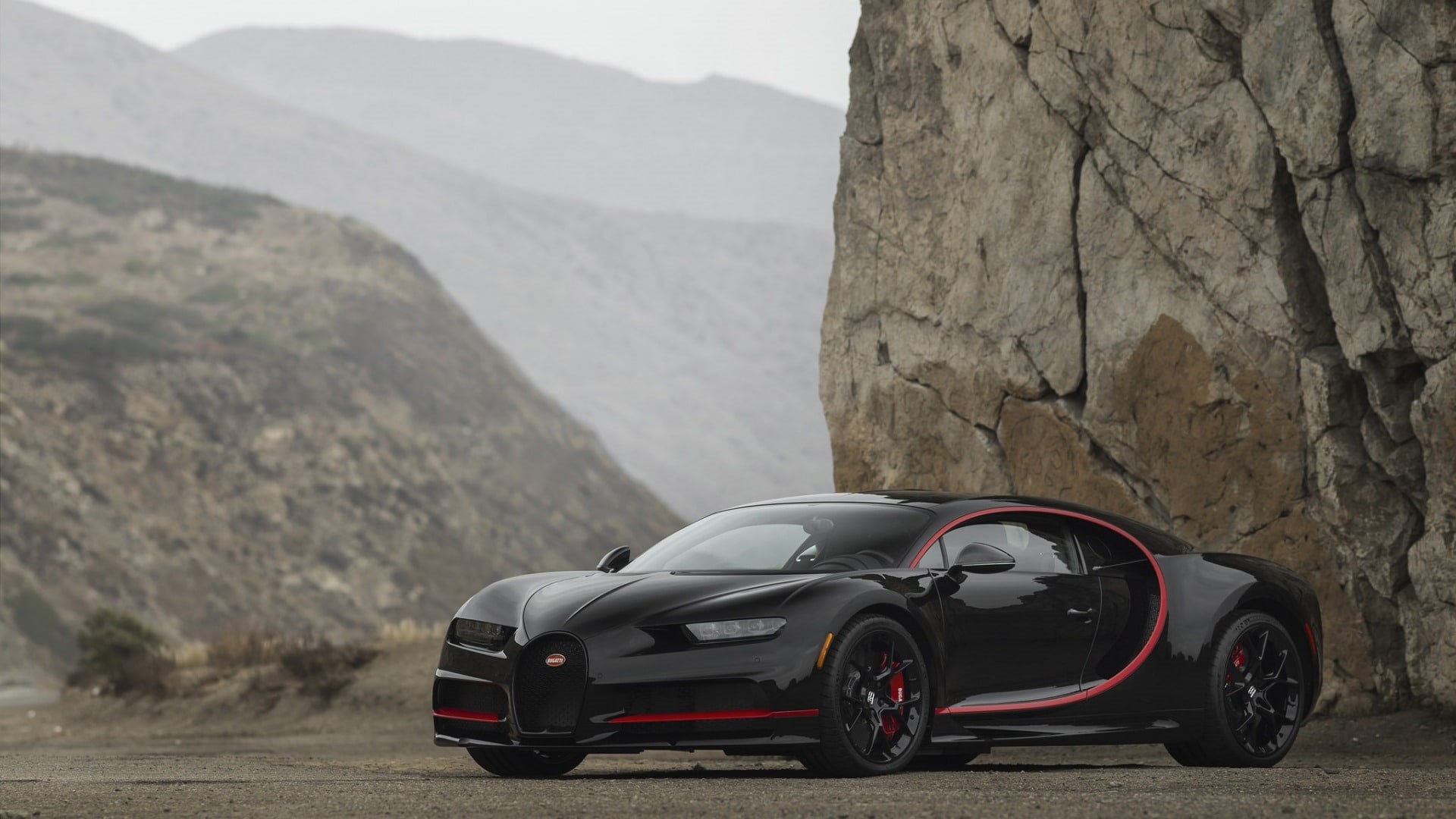 Bugatti Chiron, car parts, 1080P, car, HD Wallpaper