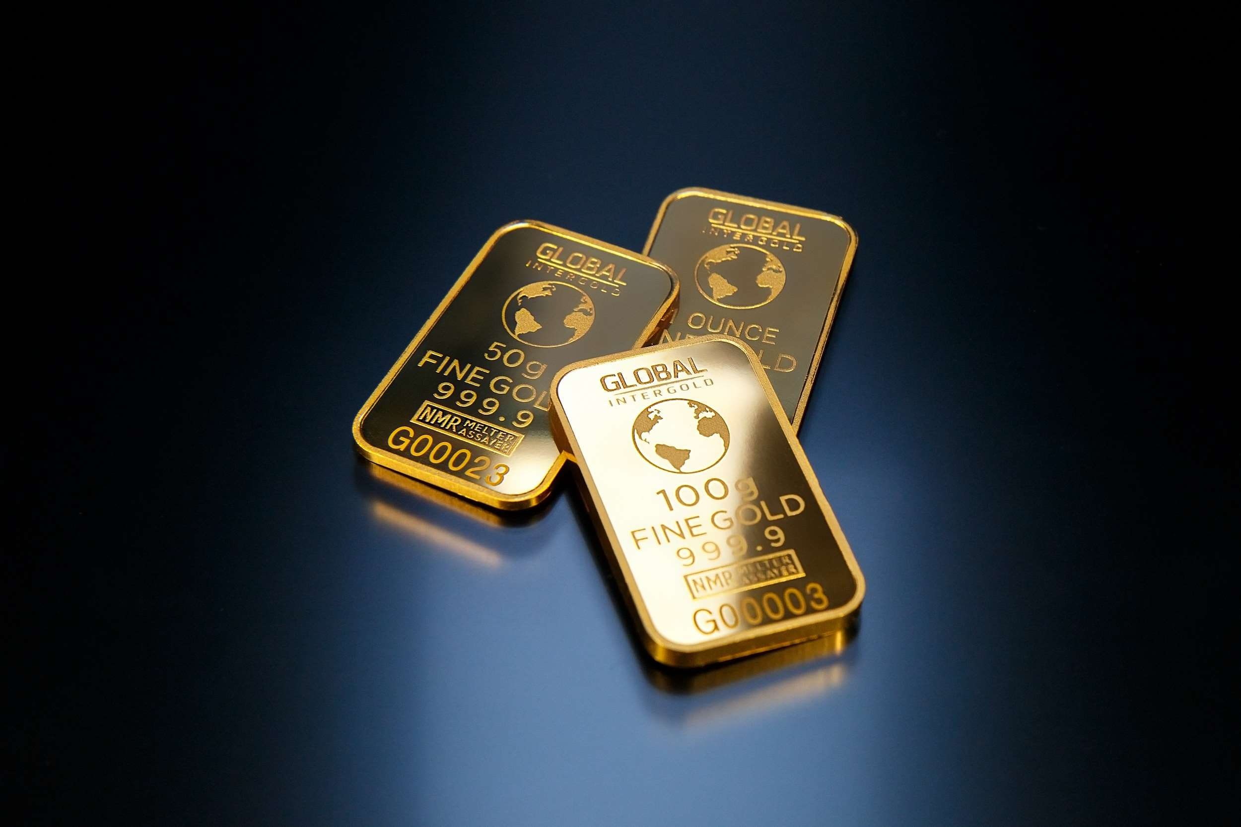 glazed, business, symbol, gold bars, single object, savings, black background, money, global, investment, indoors, security, shiny, colored background, HD Wallpaper