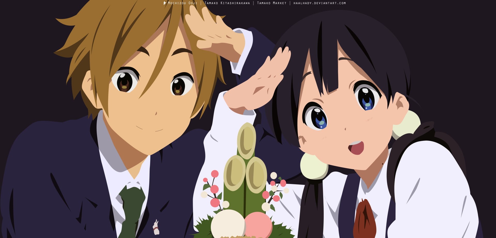 Anime, 1080P, Tamako Kitashirakawa, Mochizou Ooji, Tamako Market, HD Wallpaper