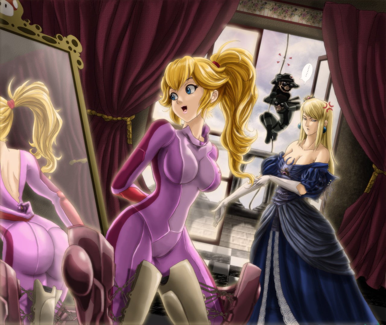 Mario Bros., Princess Peach, Princess Daisy, Princess Rosalina, 720P, HD Wallpaper