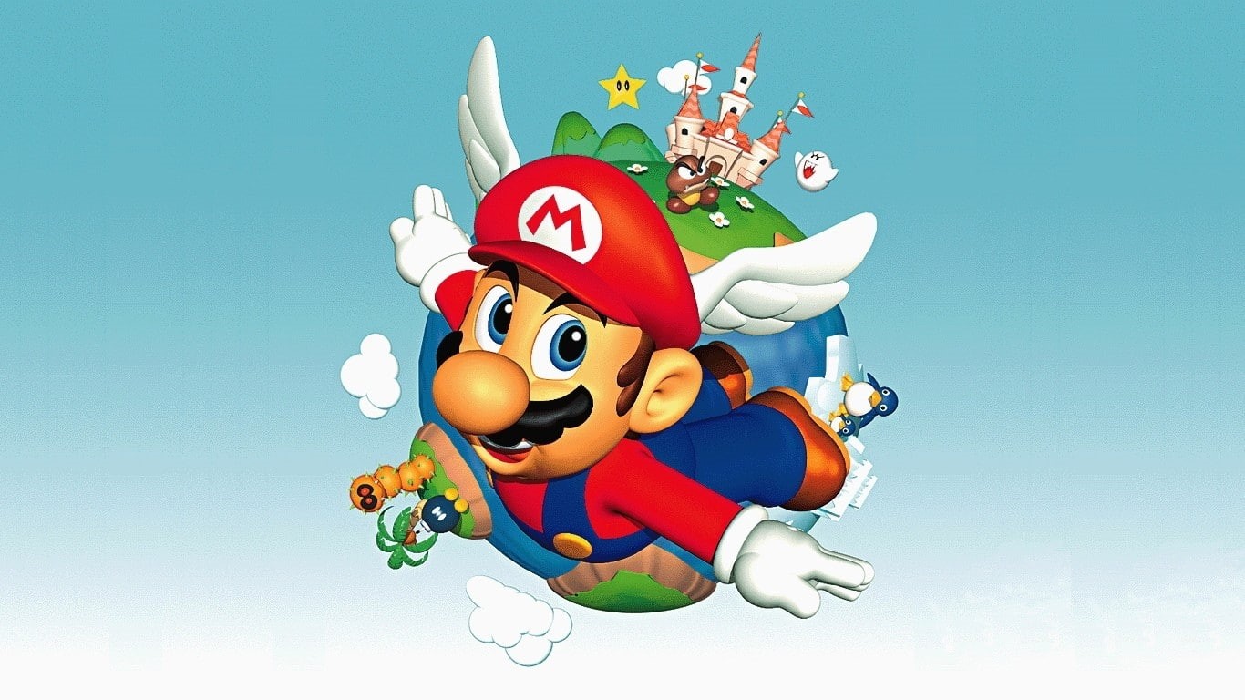 720P, art, galaxy, video, Super Mario Galaxy, hd, super, Mario, x, games, HD Wallpaper