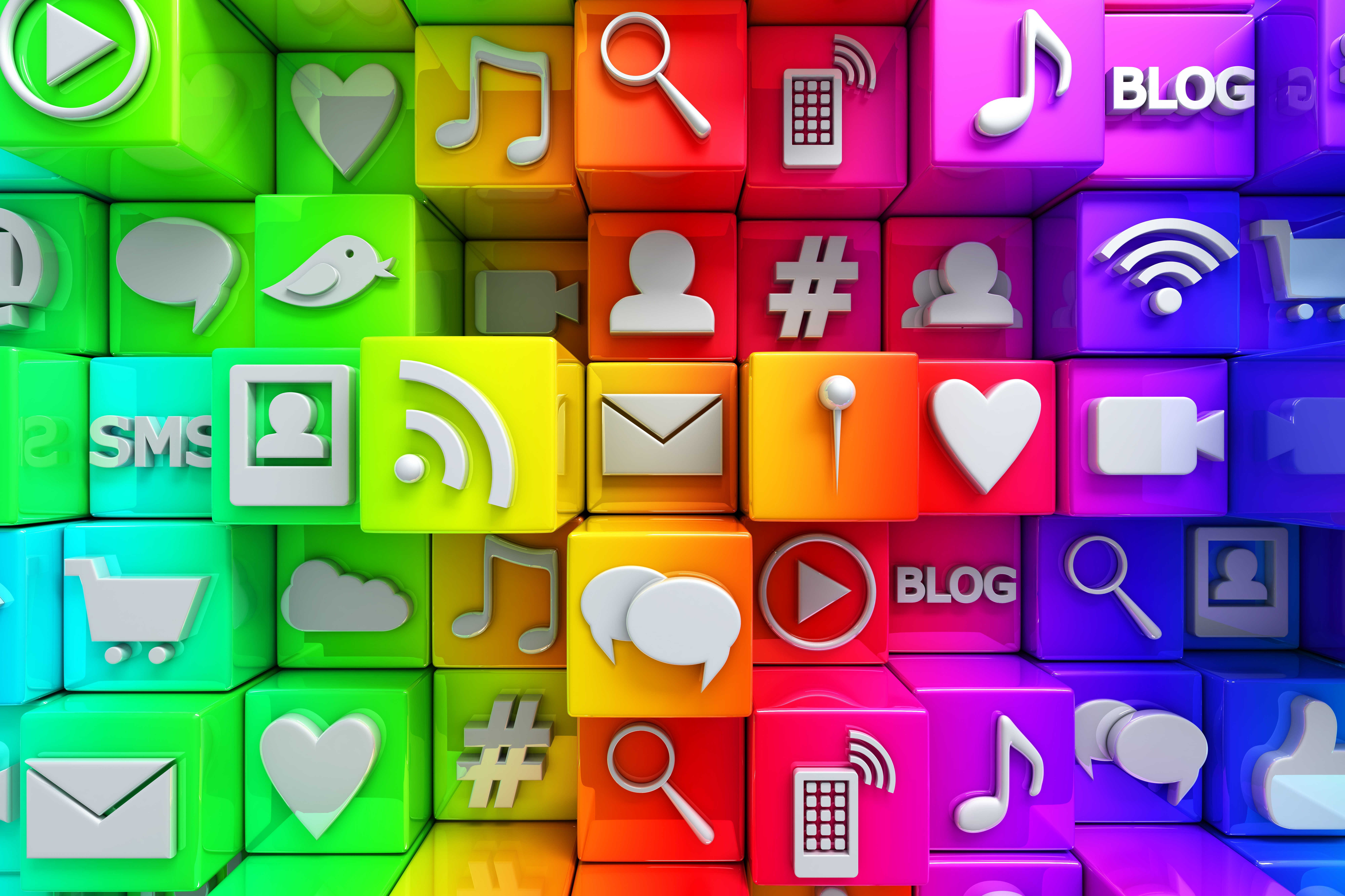 mail, cubes, multi colored, text, close-up, marketing, d, technology, wireless technology, blue, data, social, e-Mail, Internet, computer, three dimensional, HD Wallpaper