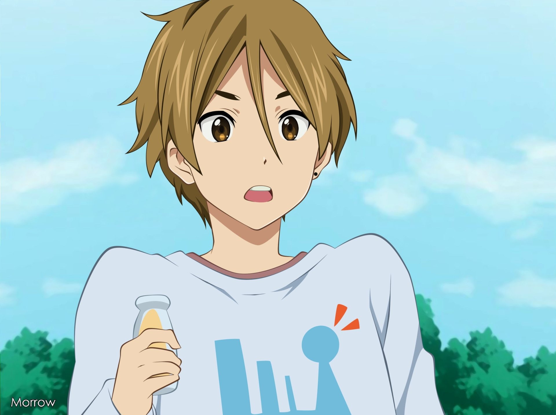 Anime, Tamako Market, Mochizou Ooji, 1080P, HD Wallpaper