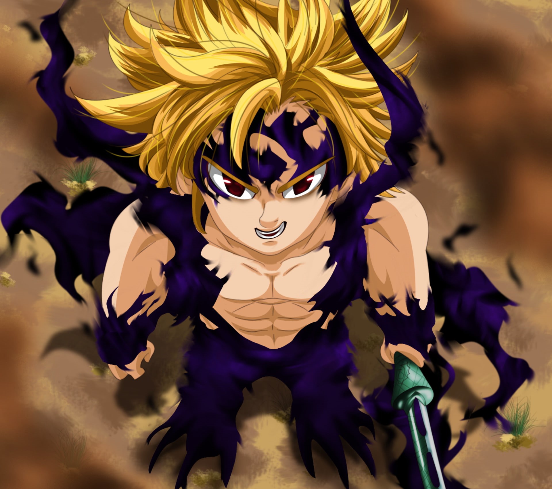 Anime, 1080P, The Seven Deadly Sins, Meliodas (The Seven Deadly Sins), HD Wallpaper
