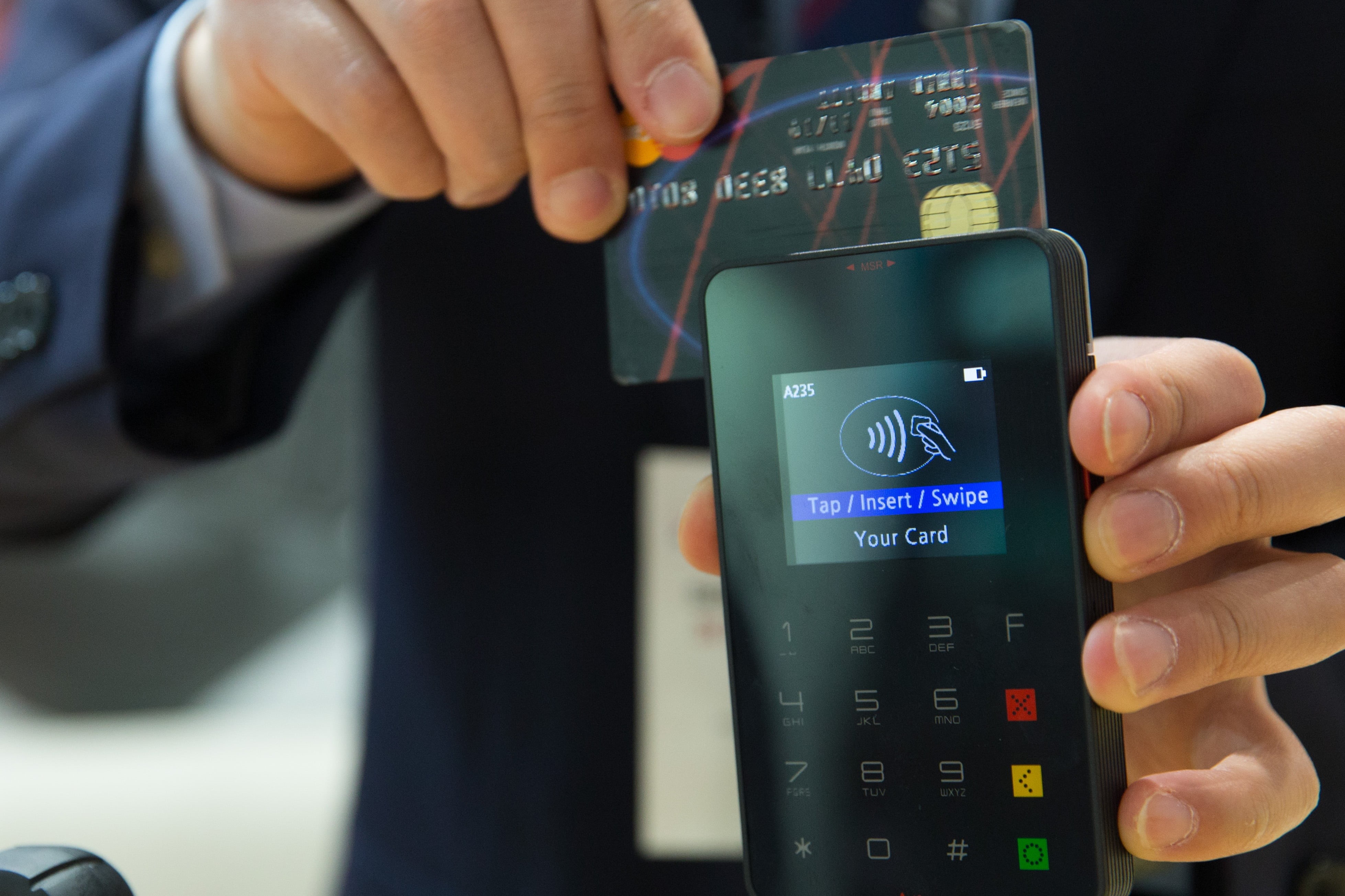 debt, occupation, mobile Phone, banking, screen, wireless Technology, electronic, business, bank, focus on foreground, indoors, human Hand, internet, credit card, HD Wallpaper