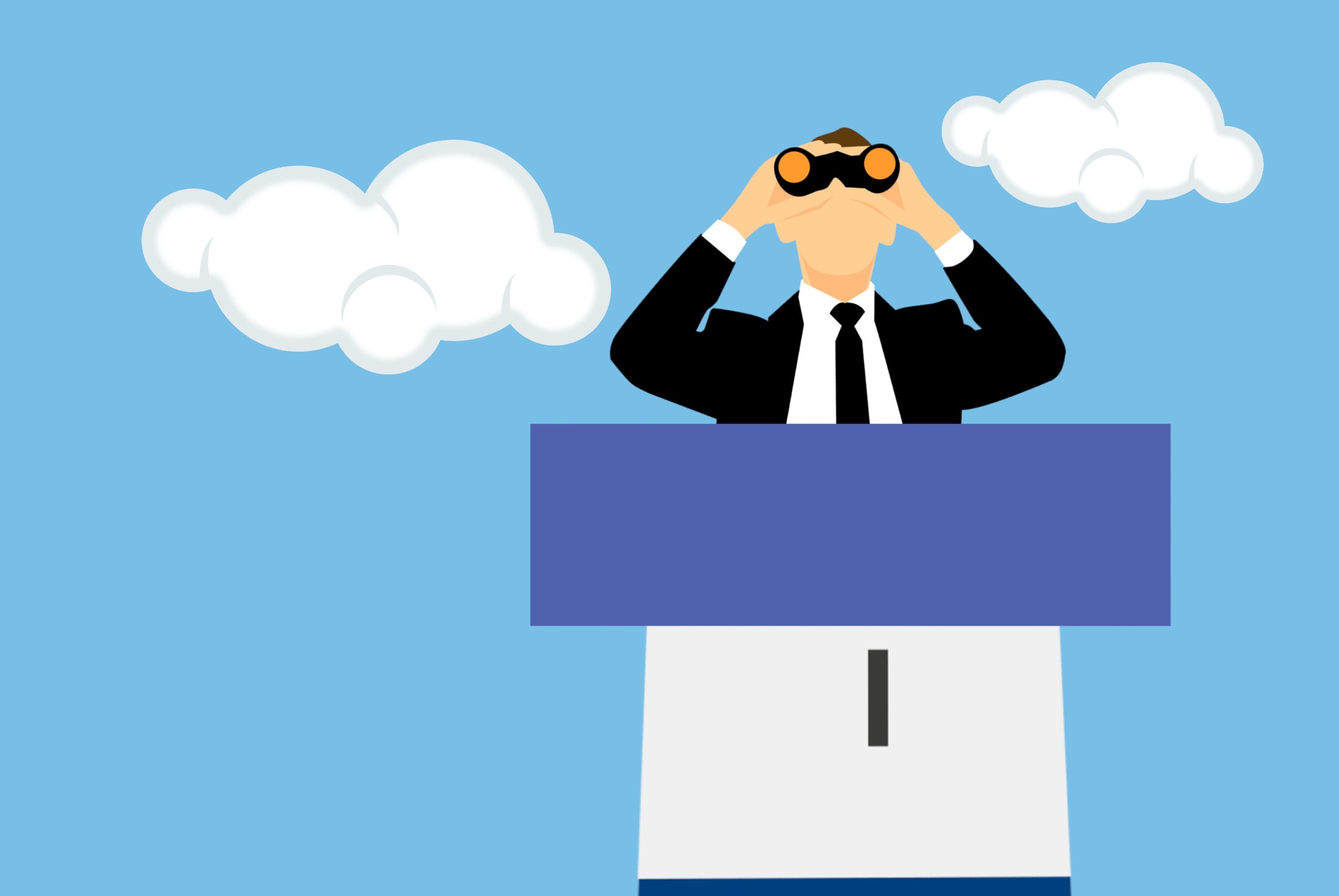 males, arrow symbol, illustration, 2K, new, leader, career, communication, concept, standing, business person, computer icon, blue, view, motivation, success, HD Wallpaper