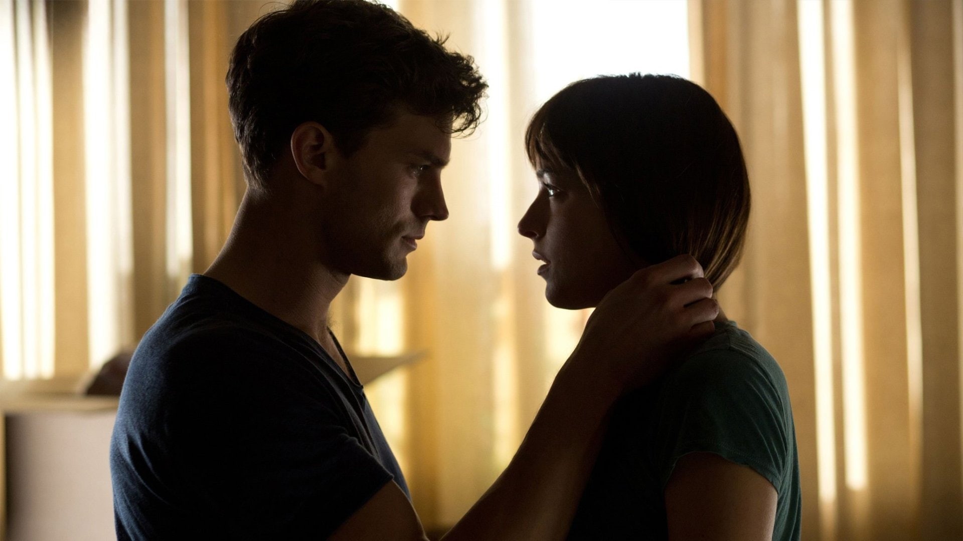 Movie, 1080P, Fifty Shades of Grey, Jamie Dornan, Dakota Johnson, HD Wallpaper