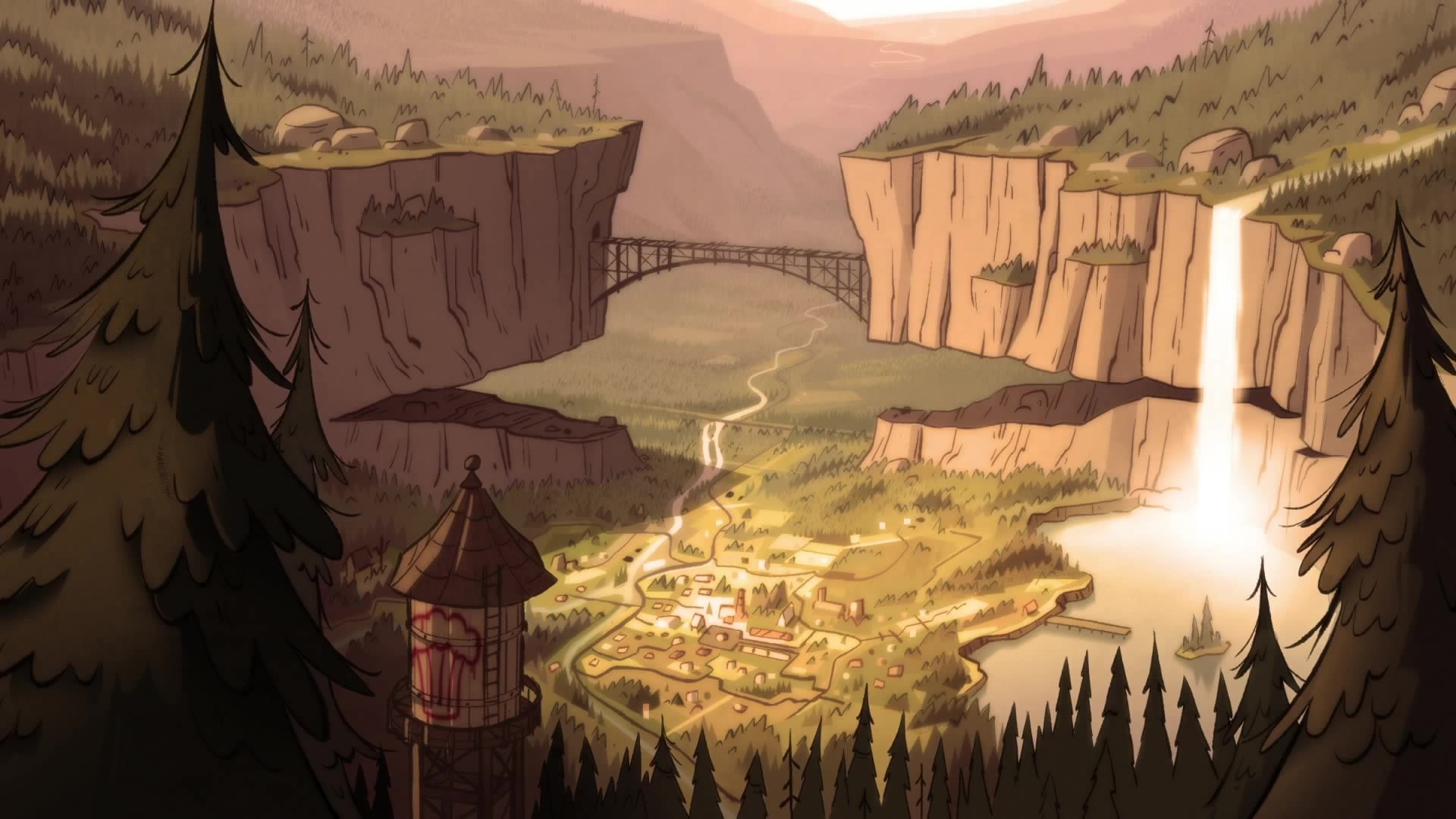 1080P, Gravity Falls, HD Wallpaper
