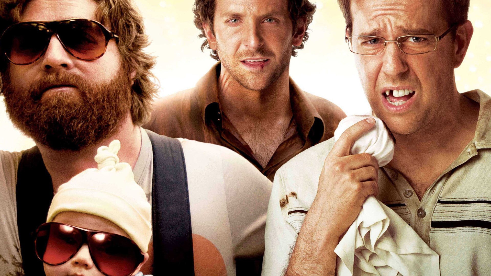 Zach Galifianakis, Ed Helms, Movie, Bradley Cooper, The Hangover, 1080P, HD Wallpaper