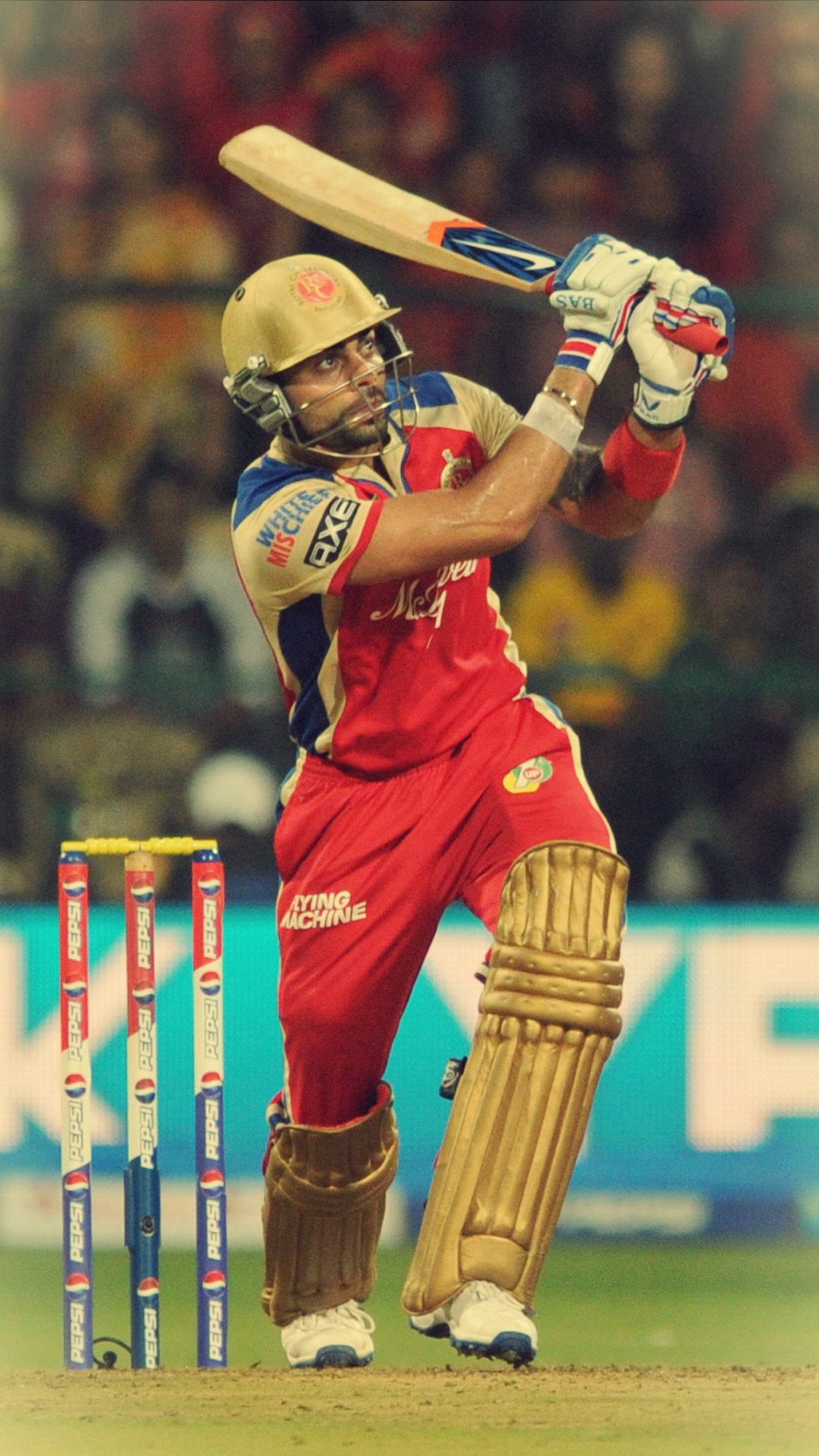 kohli, 1080P, child, outdoors, sports helmet, weapon, males, leisure activity, Cricket, american football - ball, virat kohli, match - sport, batting, Phone HD Wallpaper