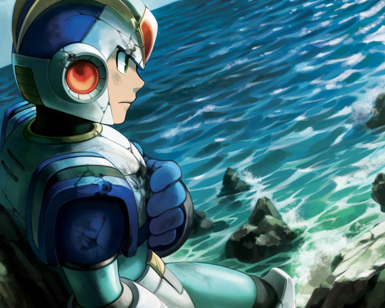 hd, mega, man, video games, 720P, capcom, x, HD Wallpaper