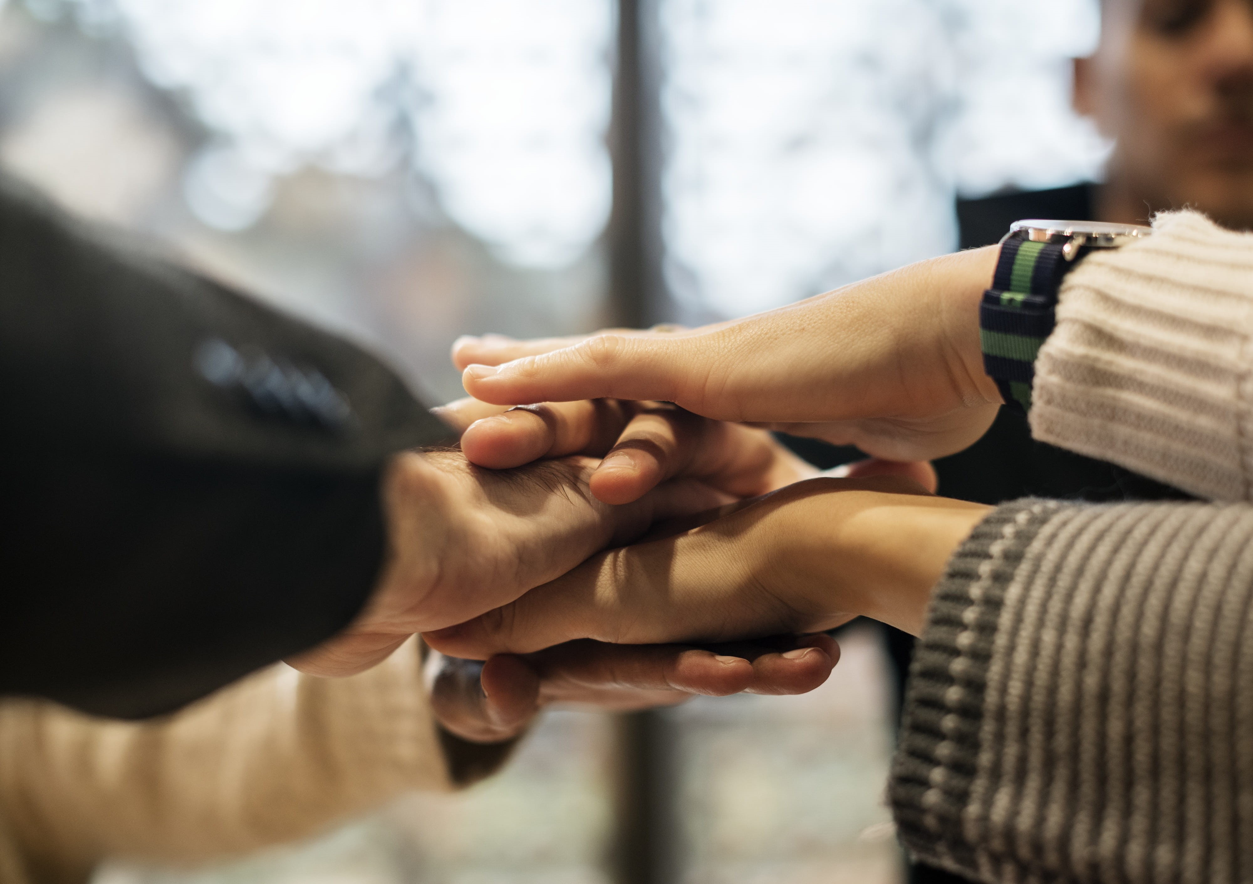 women, human hand, achievement, togetherness, support, day, unity, startup, partnership, arms, handshake, hand, hands, team building, group of people, work, HD Wallpaper