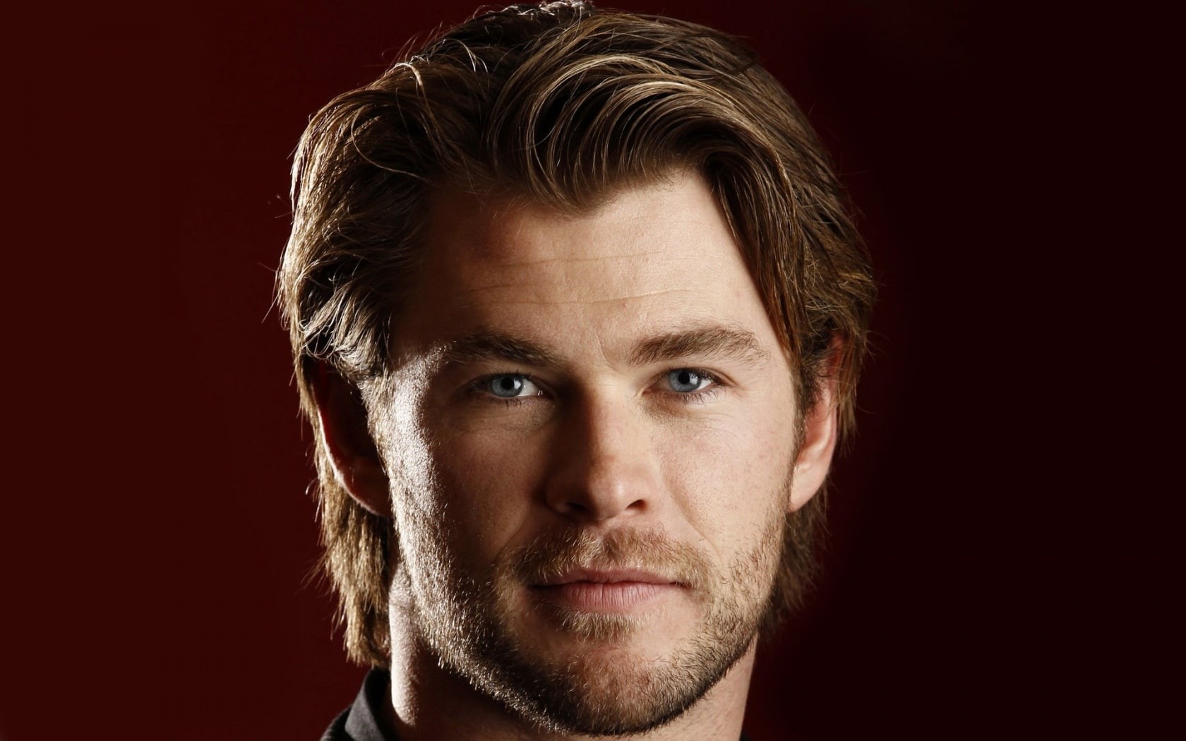 eyes, blue, actor, face, handsome man, 720P, celebrities, blue eyes, chris, handsome, chris hemsworth, man, hemsworth, star, movie, movie actor, HD Wallpaper