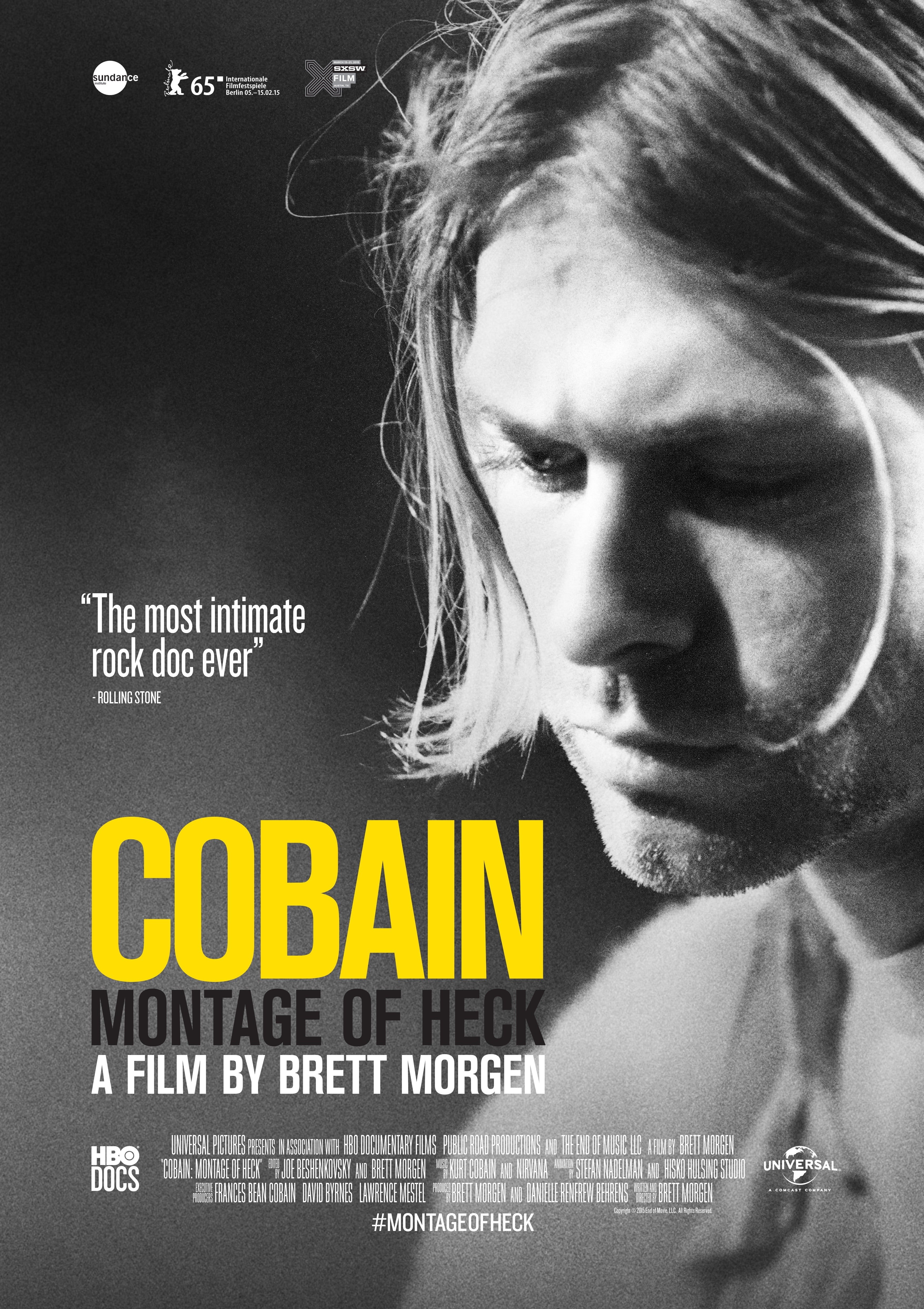 Kurt Cobain, grunge, contemplation, portrait, monochrome, movies, technology, Kurt Cobain: Montage of Heck, one person, adult, serious, face, Phone HD Wallpaper