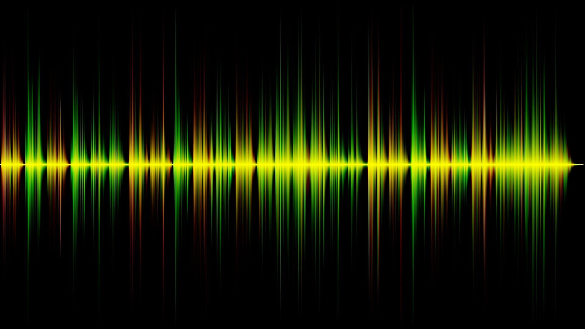 arts culture and entertainment, black color, minimalism, electrical equipment, music, neon, 1080P, copy space, artwork, waves, night, light - natural phenomenon, HD Wallpaper
