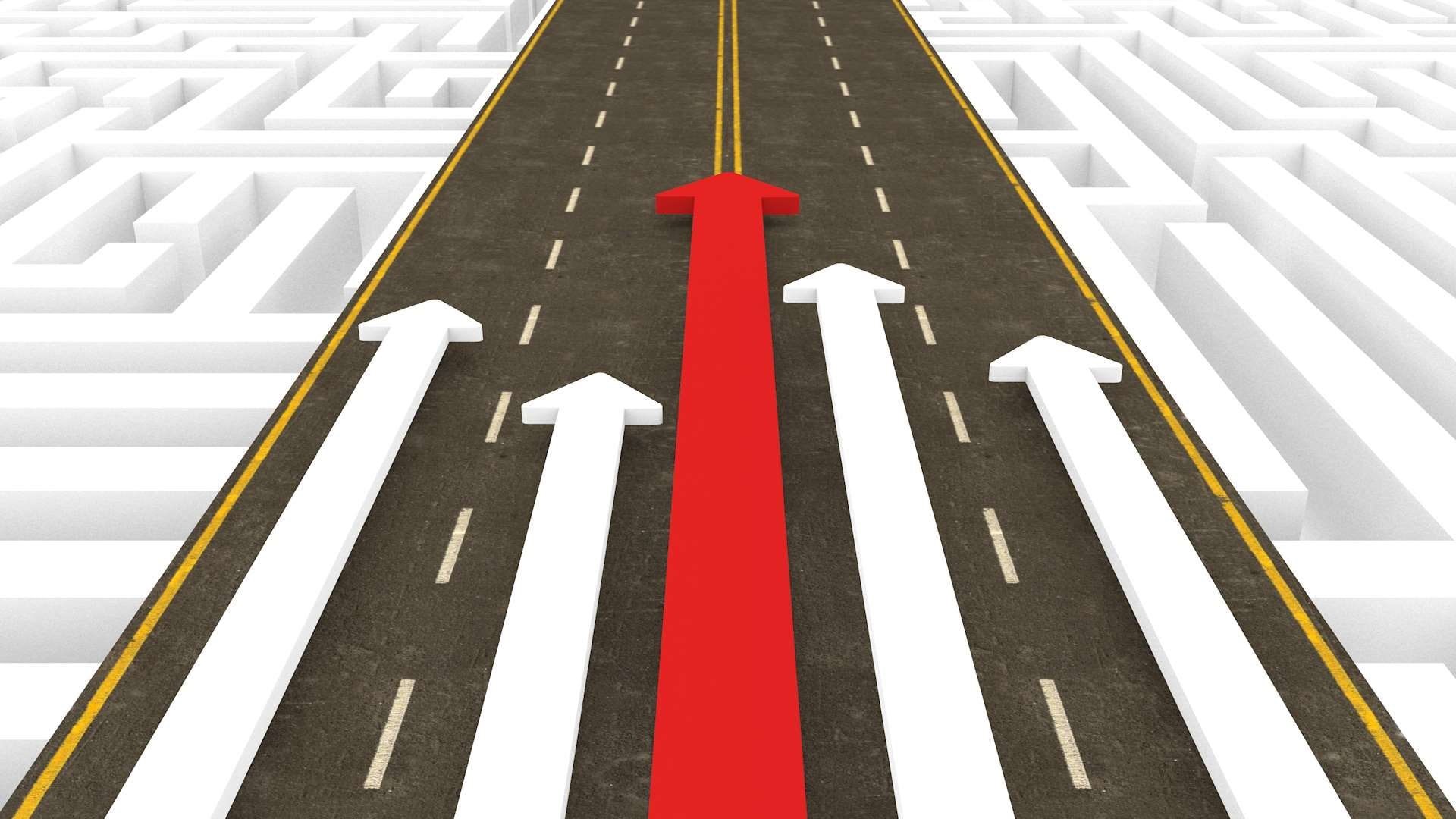 performance, street, up, business, finance, high angle view, transportation, arrow symbol, sign, strategy, guidance, profit, direction, marking, marketing, HD Wallpaper